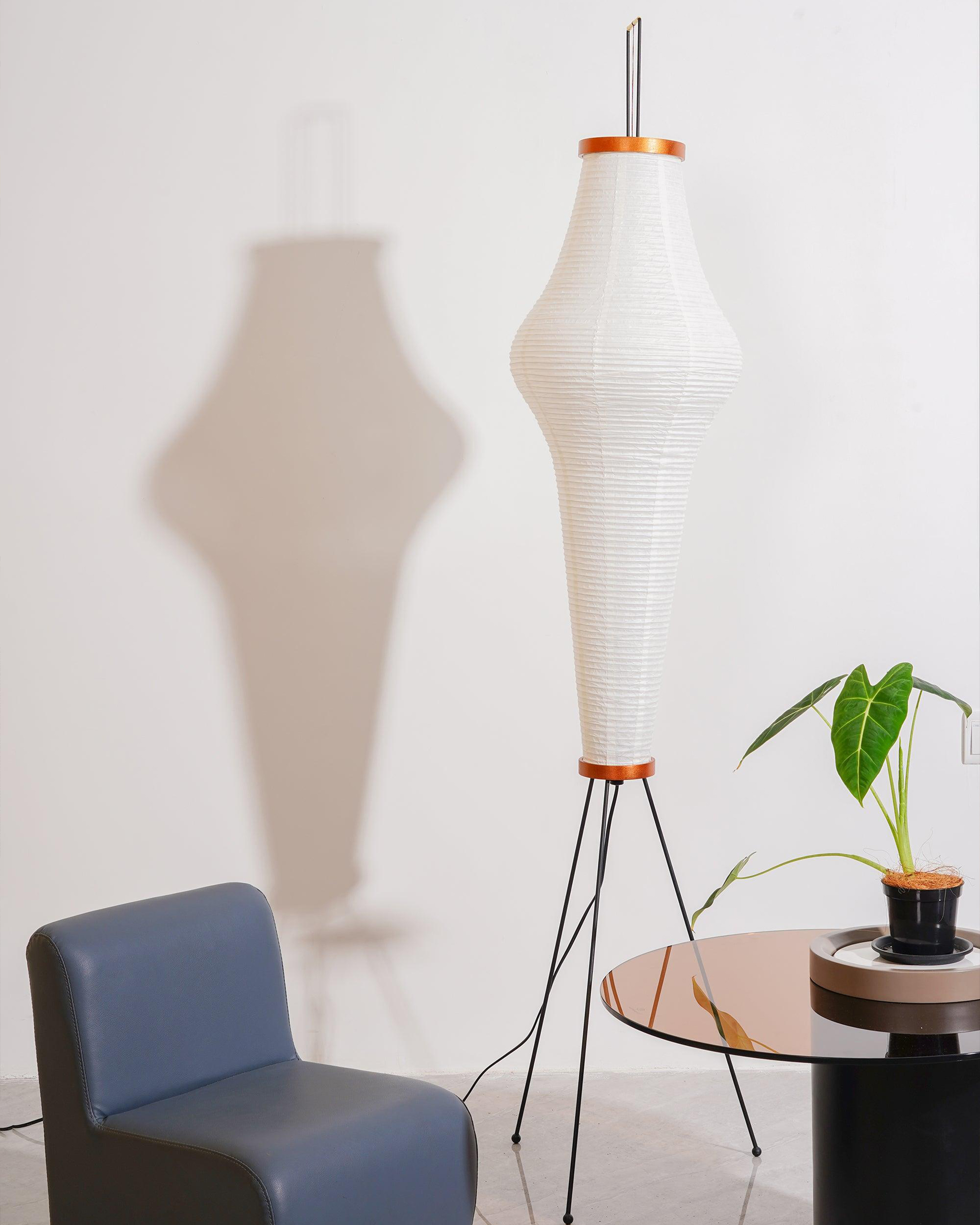 Washi Paper Floor Lamp-elegalight
