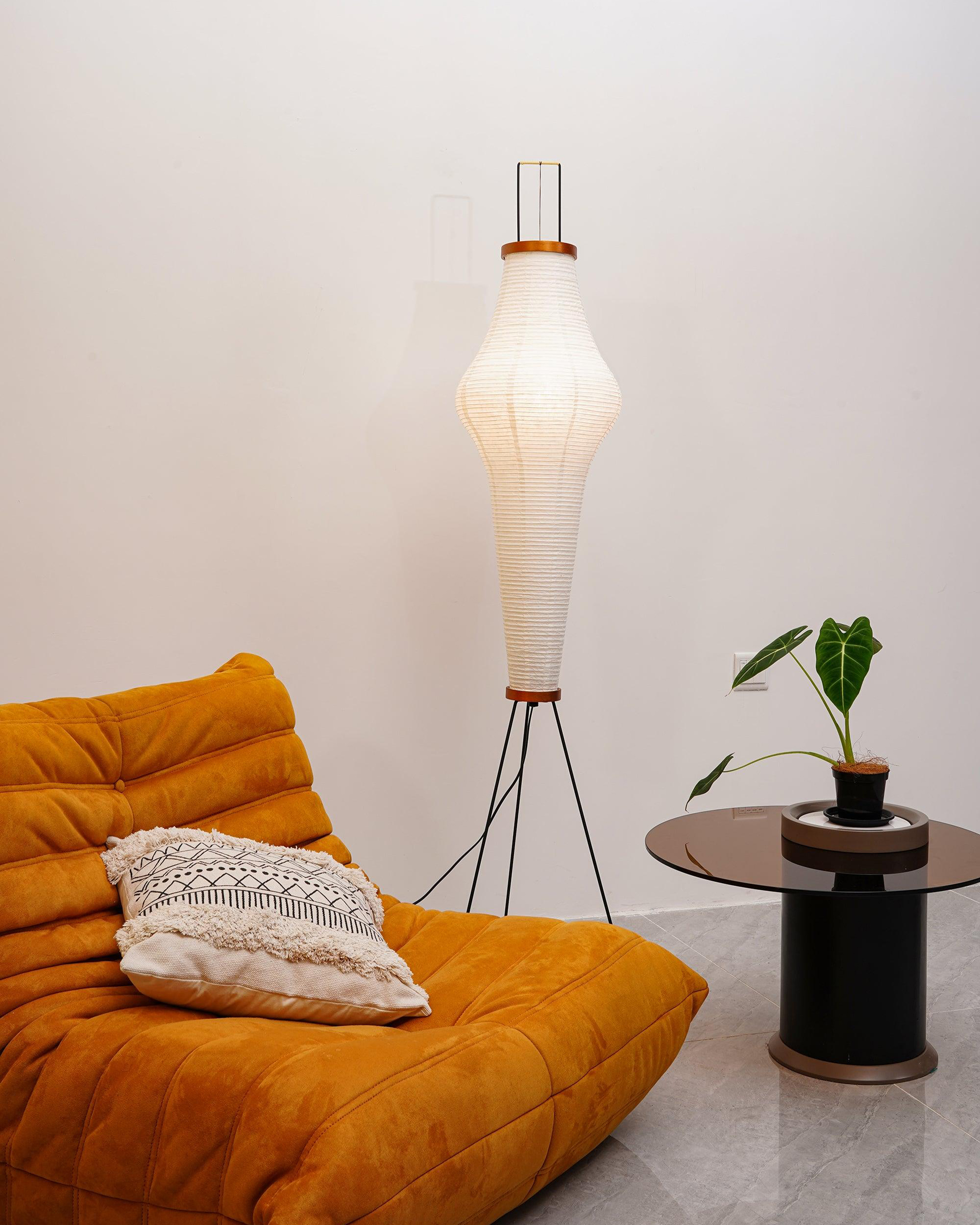 Washi Paper Floor Lamp-elegalight