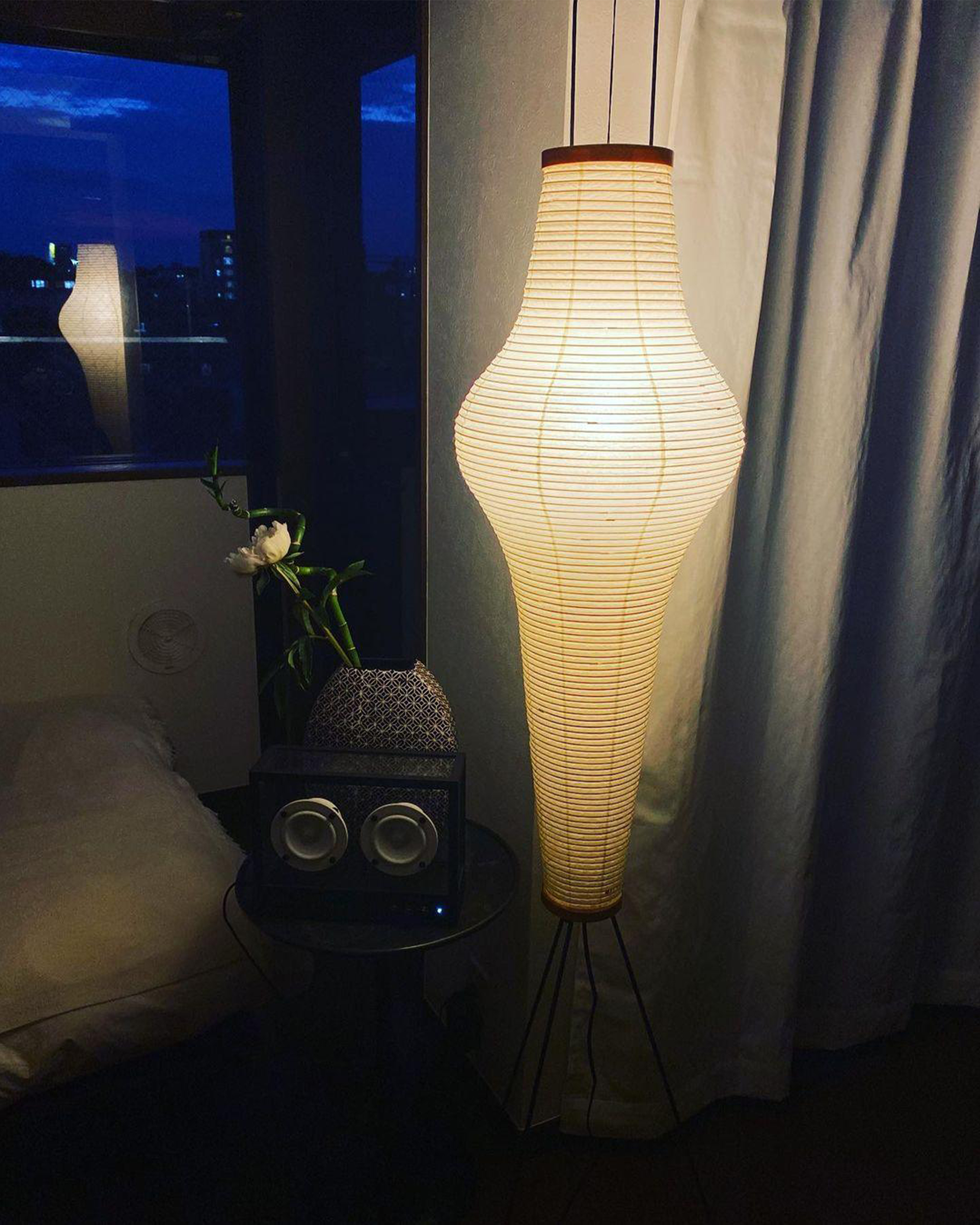 Washi Paper Floor Lamp-elegalight
