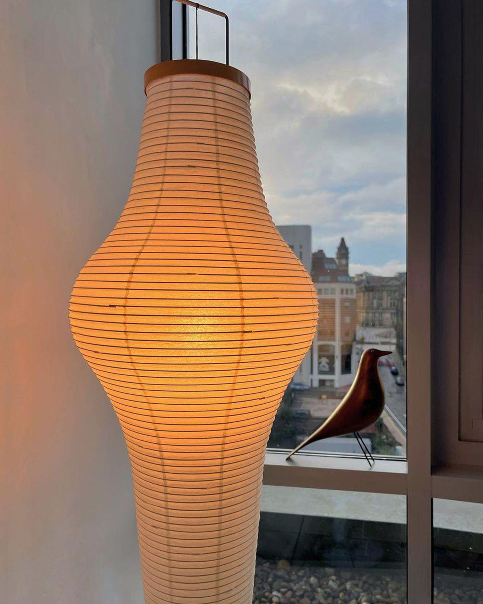 Washi Paper Floor Lamp-elegalight