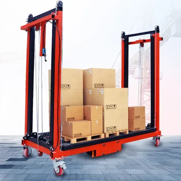 ⭐️Multiple Models Foldable Electric Scaffolding Lift Platform(🔥Loads Up To 500KG!)