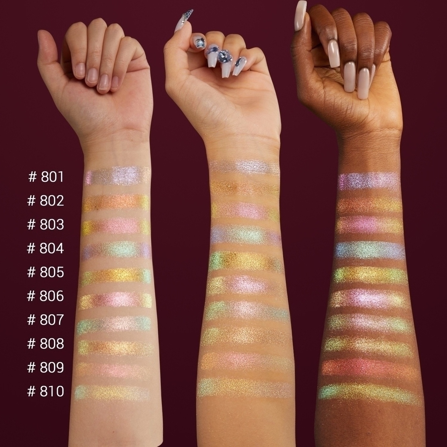 CMC Transparent Multichrome Eyeshadow Highlighter