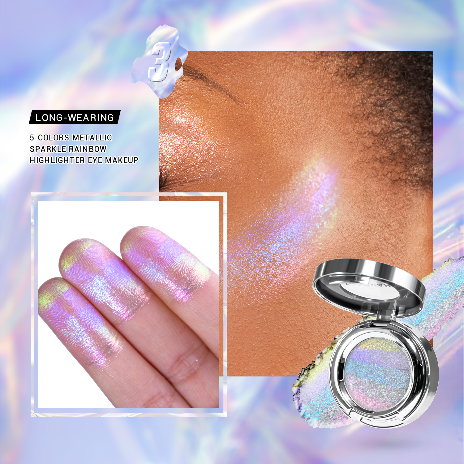 Rainbow Chameleon Highlighter