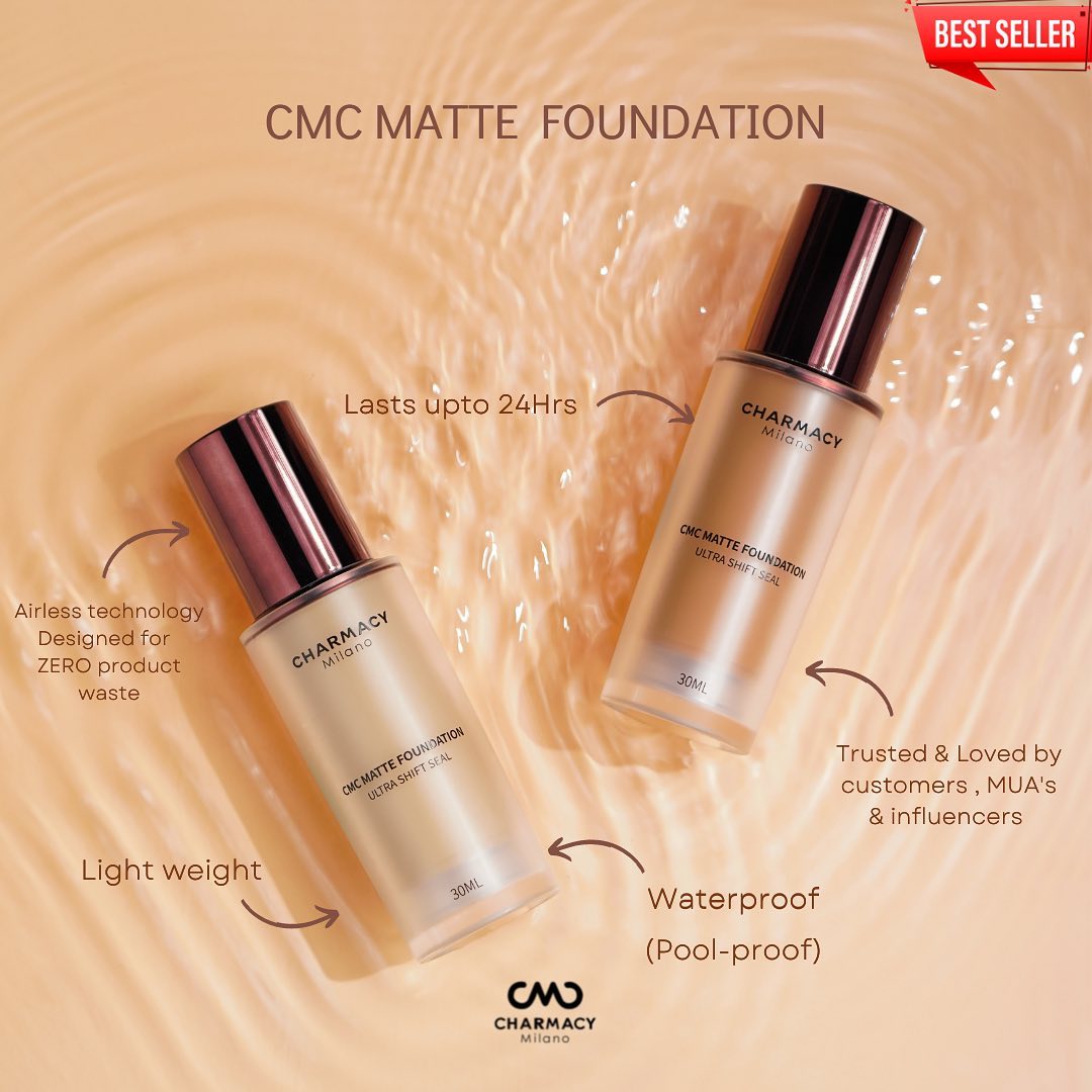 CMC MATTE FOUNDATION - Perfect Canvas for your make-up