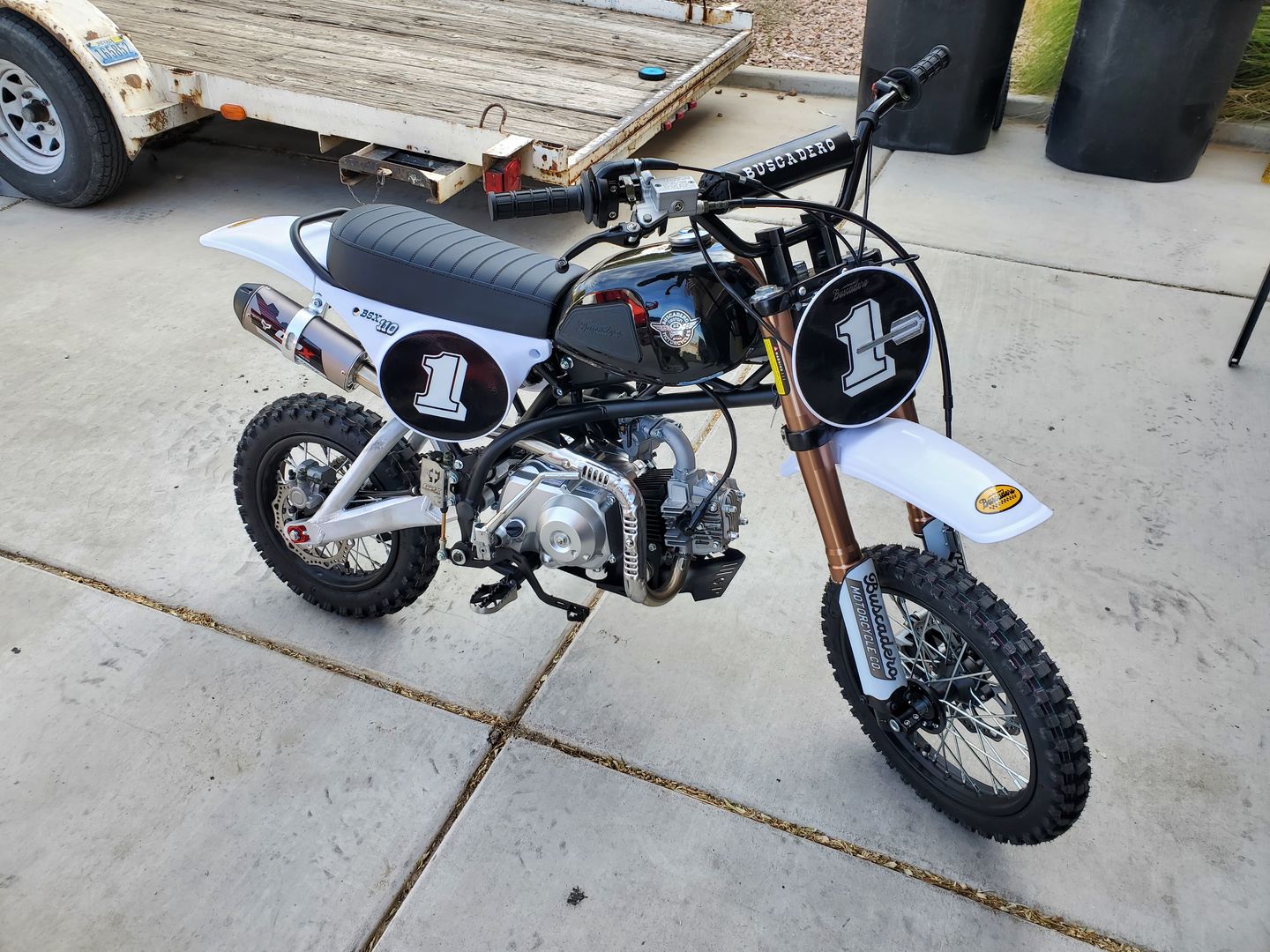 Reviso Brett S. Mini Bike Buscadero BSX 110 R