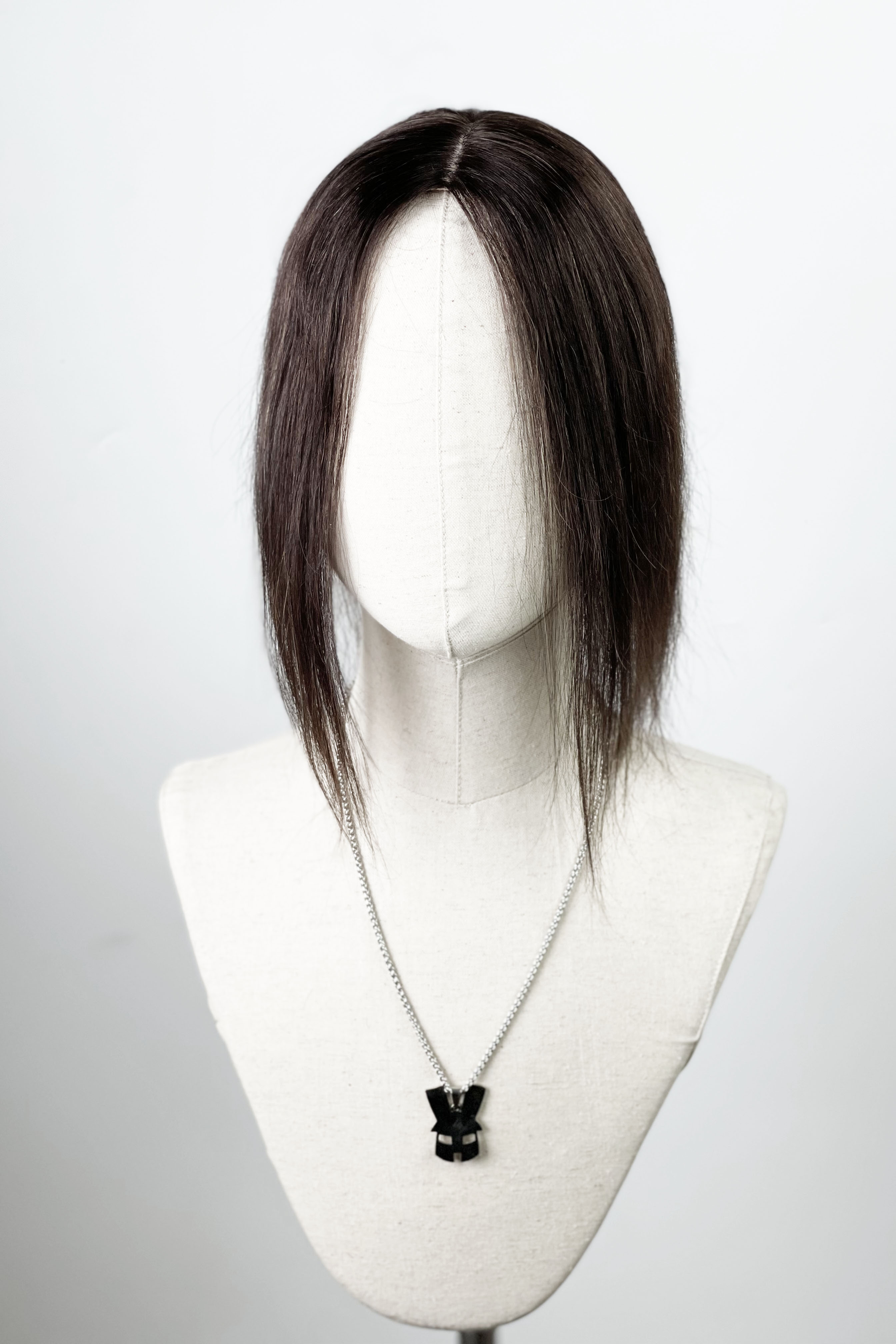 Cora #2 Dark Brown Clips in Top Tier Hair Topper