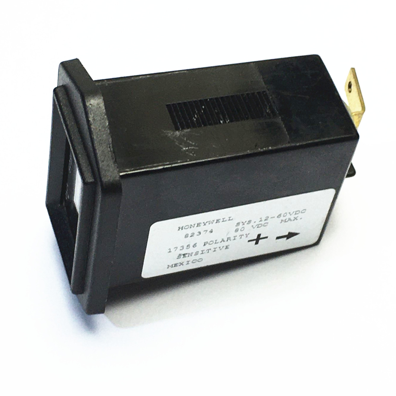 honeywell 82374 DuartzPlus Hour Meter Rectangular SYS 12-60vdc T17356