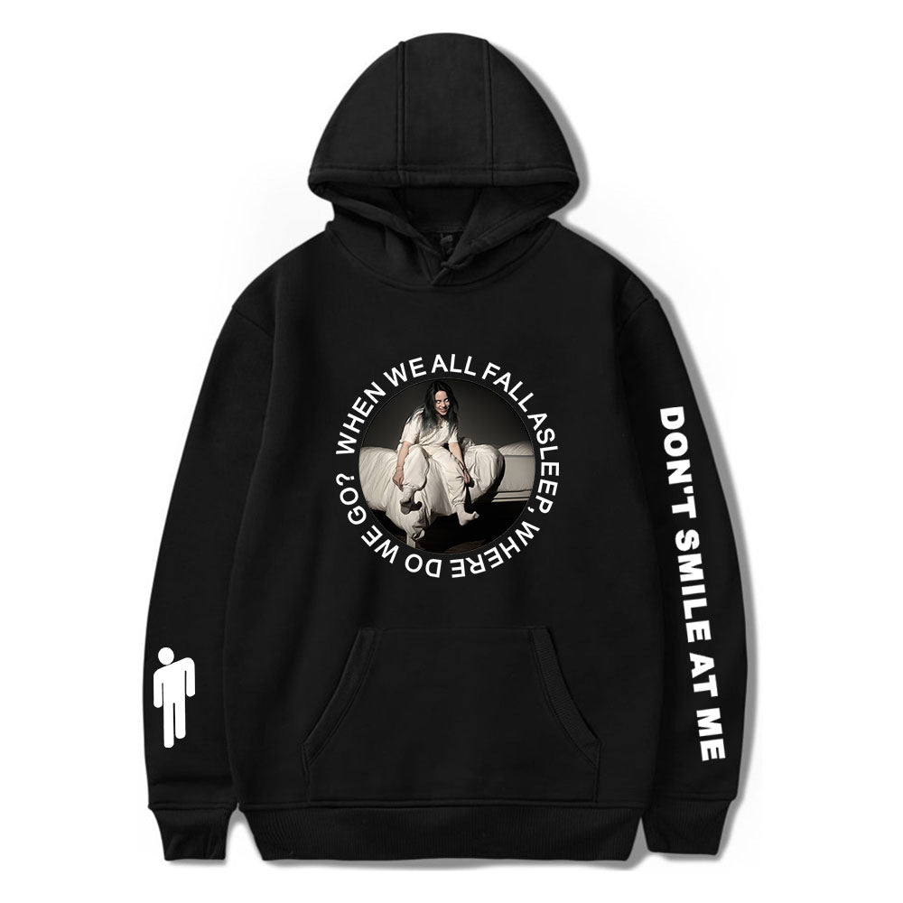 Billie Eilish Merch Hoodies Men & Women Couple Sweatshirt-Mortick