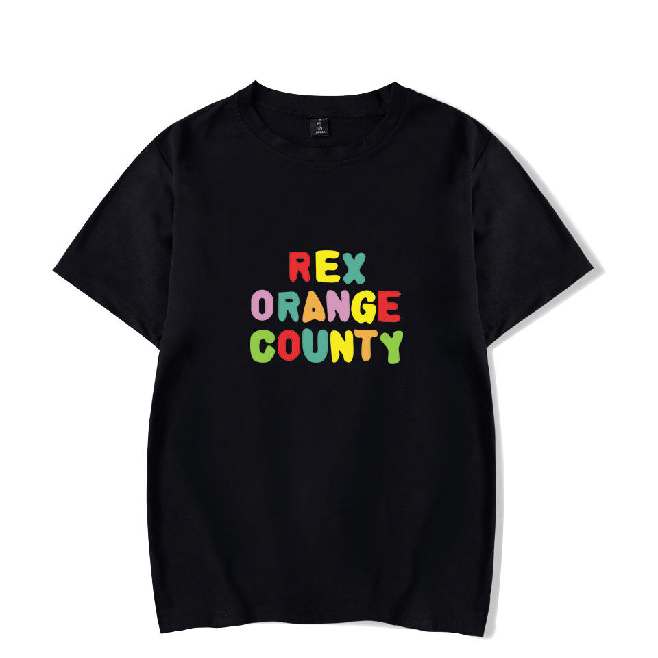 Rex Orange County Letter T-Shirt Men & Women Top-mortick
