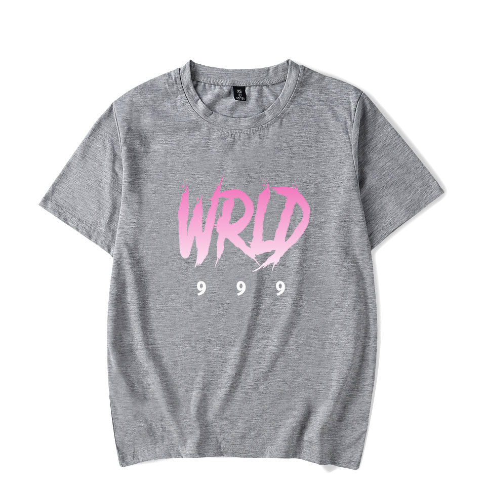 Juice Wrld 999 Mens & Womens T shirts Couple Tops-Mortick
