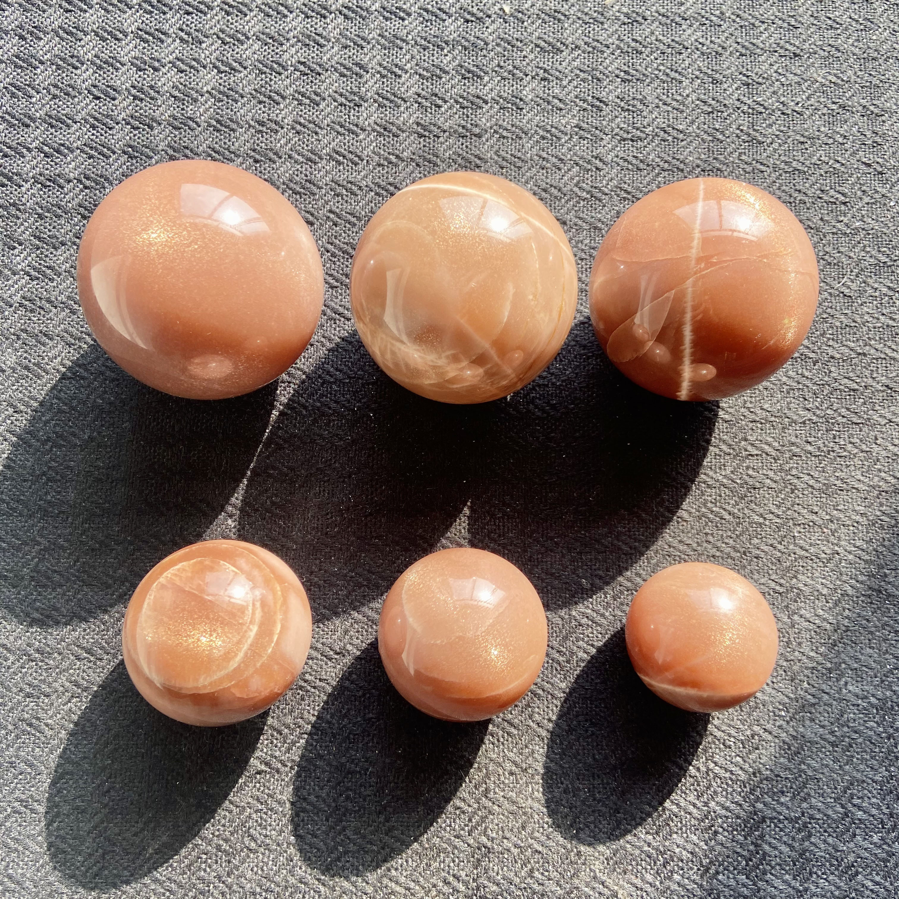 Sunstone Stone Sphere 1KG
