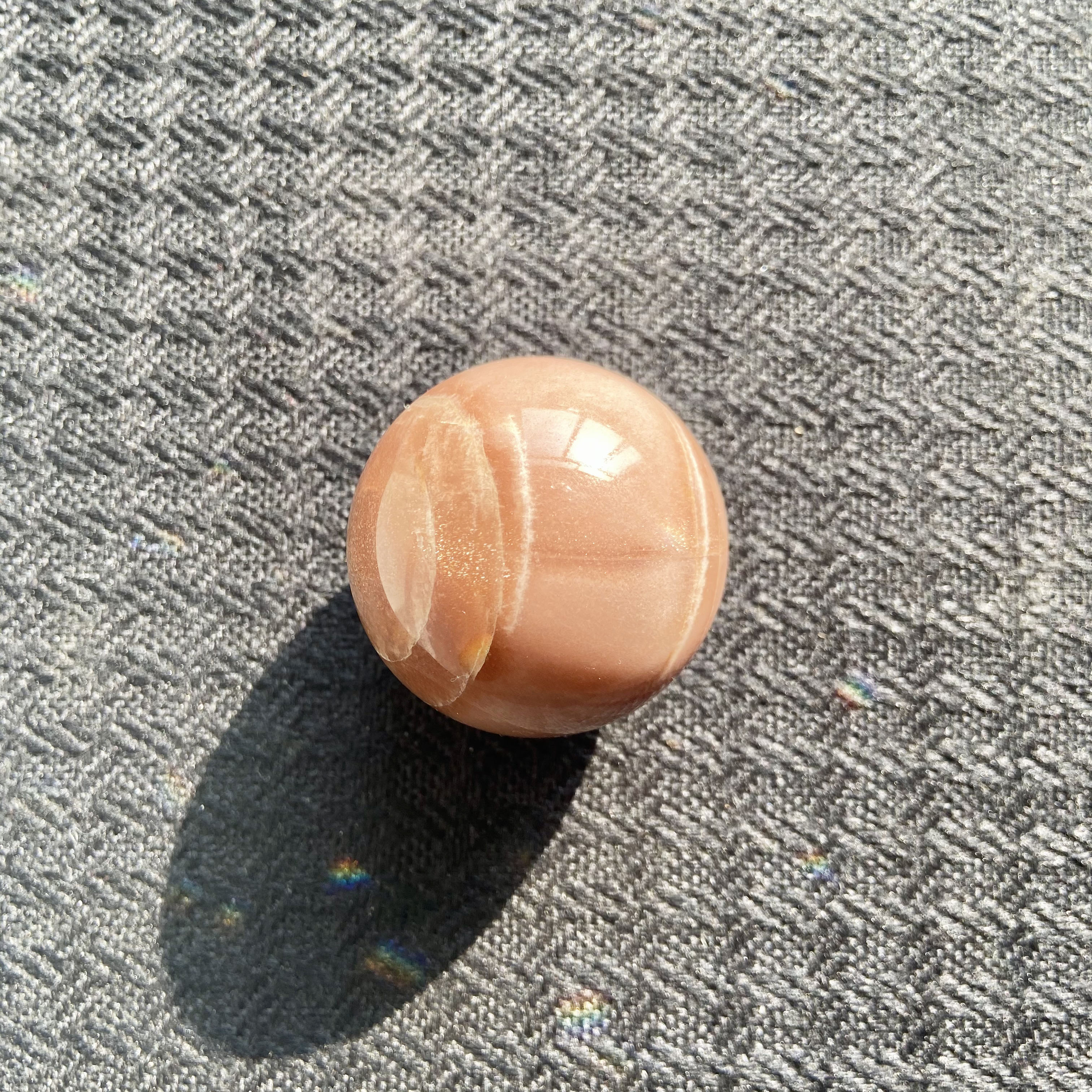 Sunstone Stone Sphere 1KG