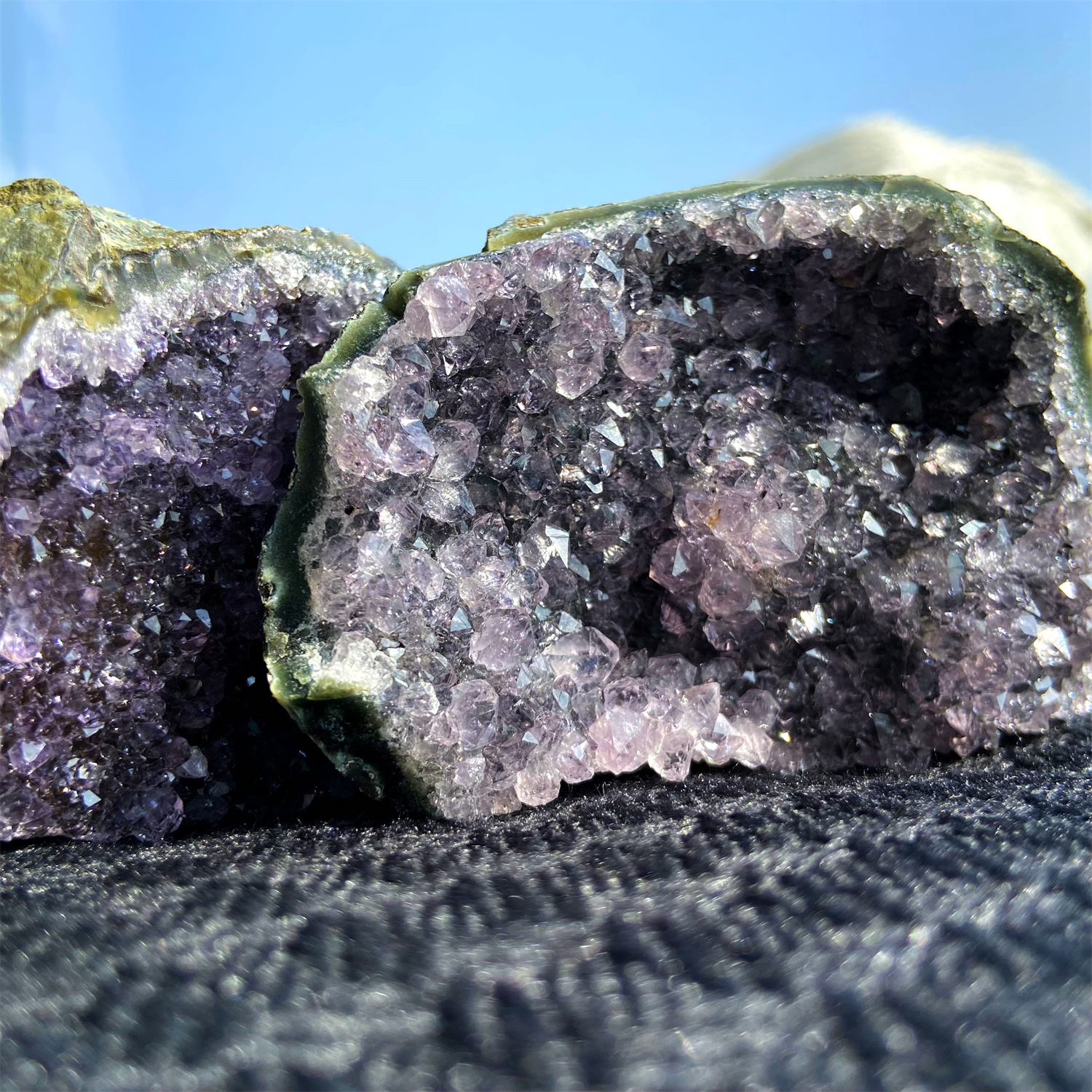 Amethyst Cluster 1KG