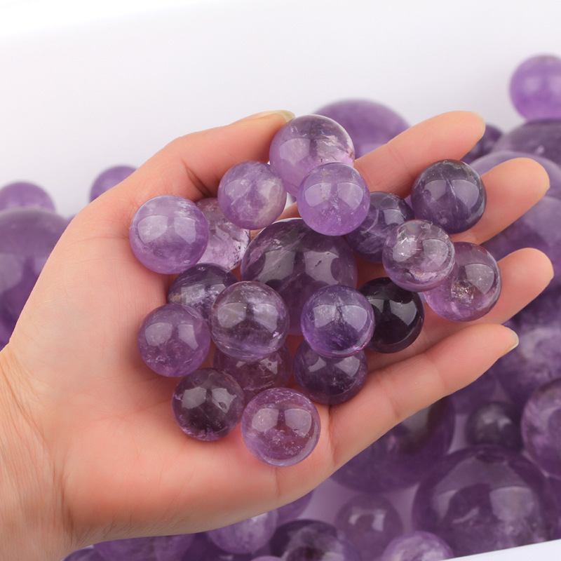 Natural Amethyst Ball
