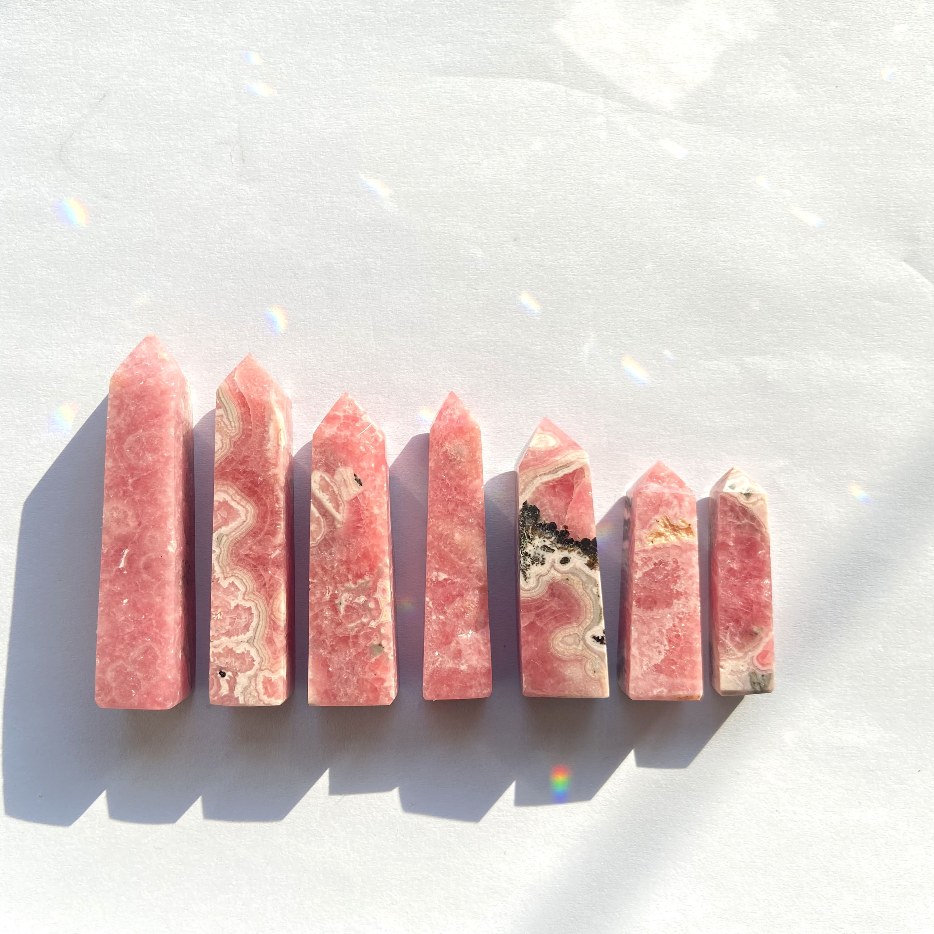 Rhodochrosite Tower 1KG