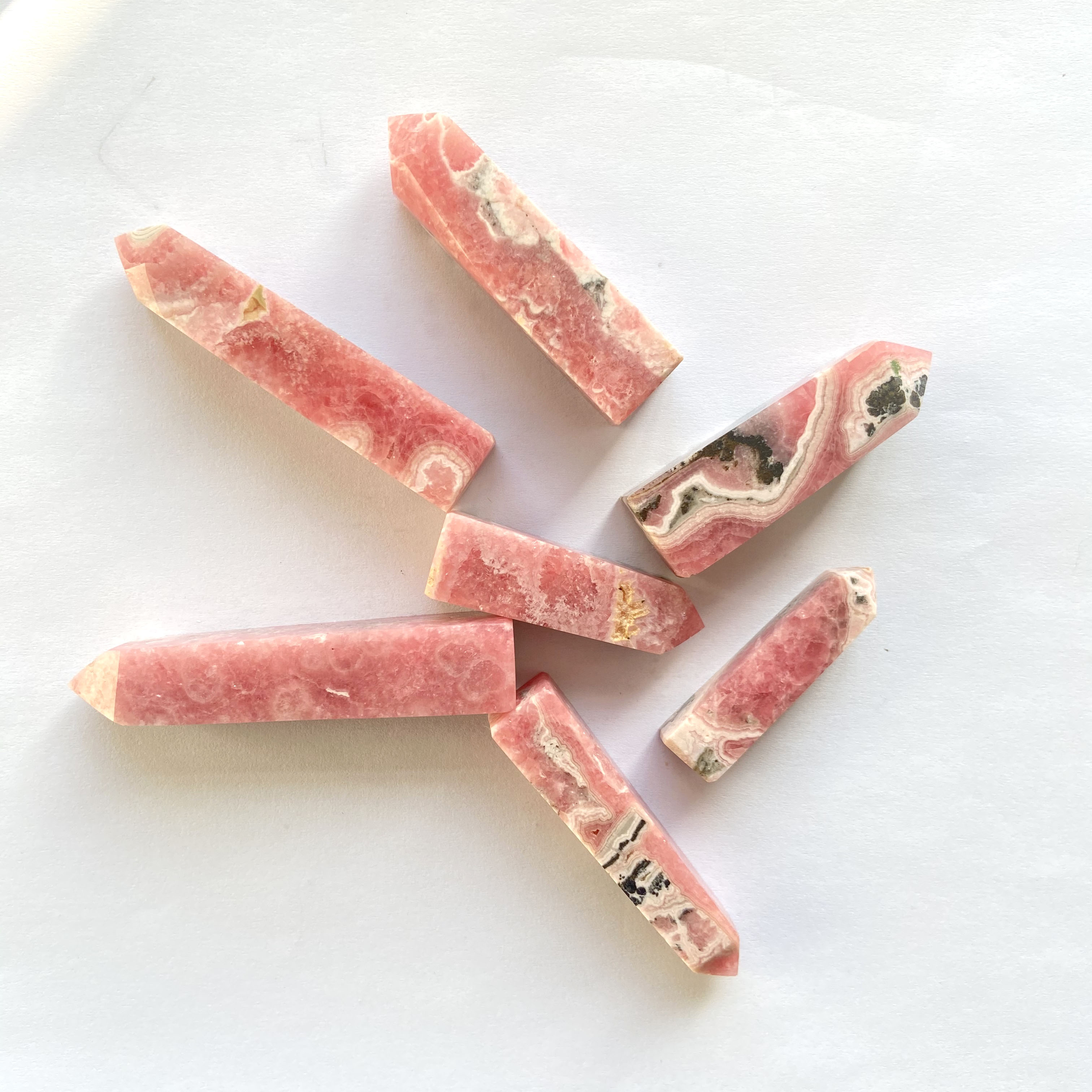 Rhodochrosite Tower 1KG