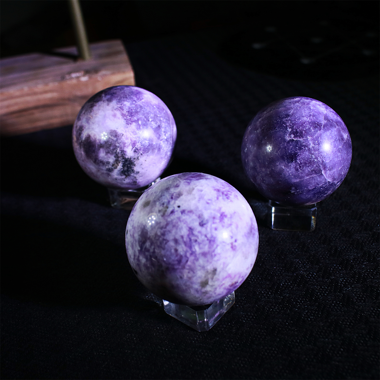 Lepidolite Sphere