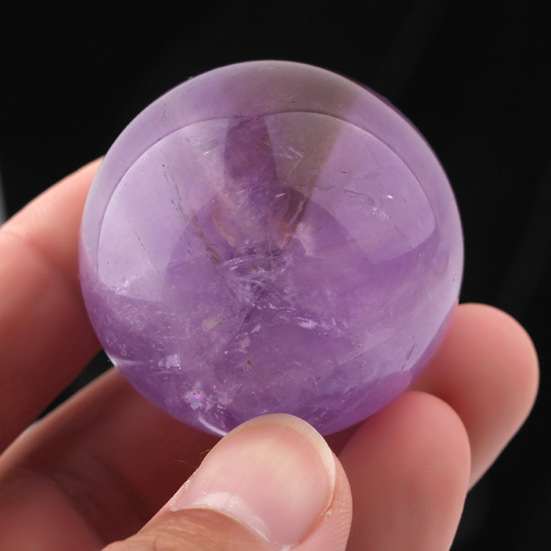 Natural Amethyst Ball