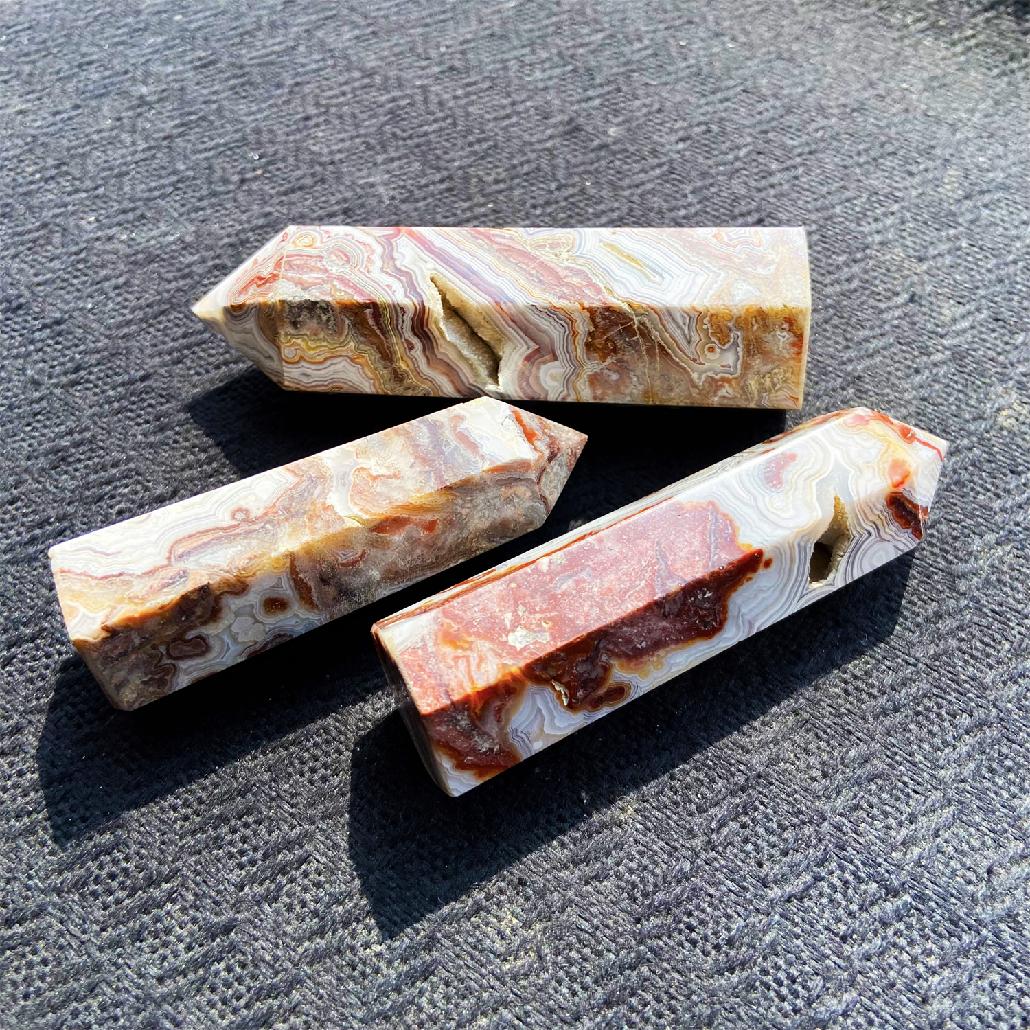 Mexican Agate Tower 1KG