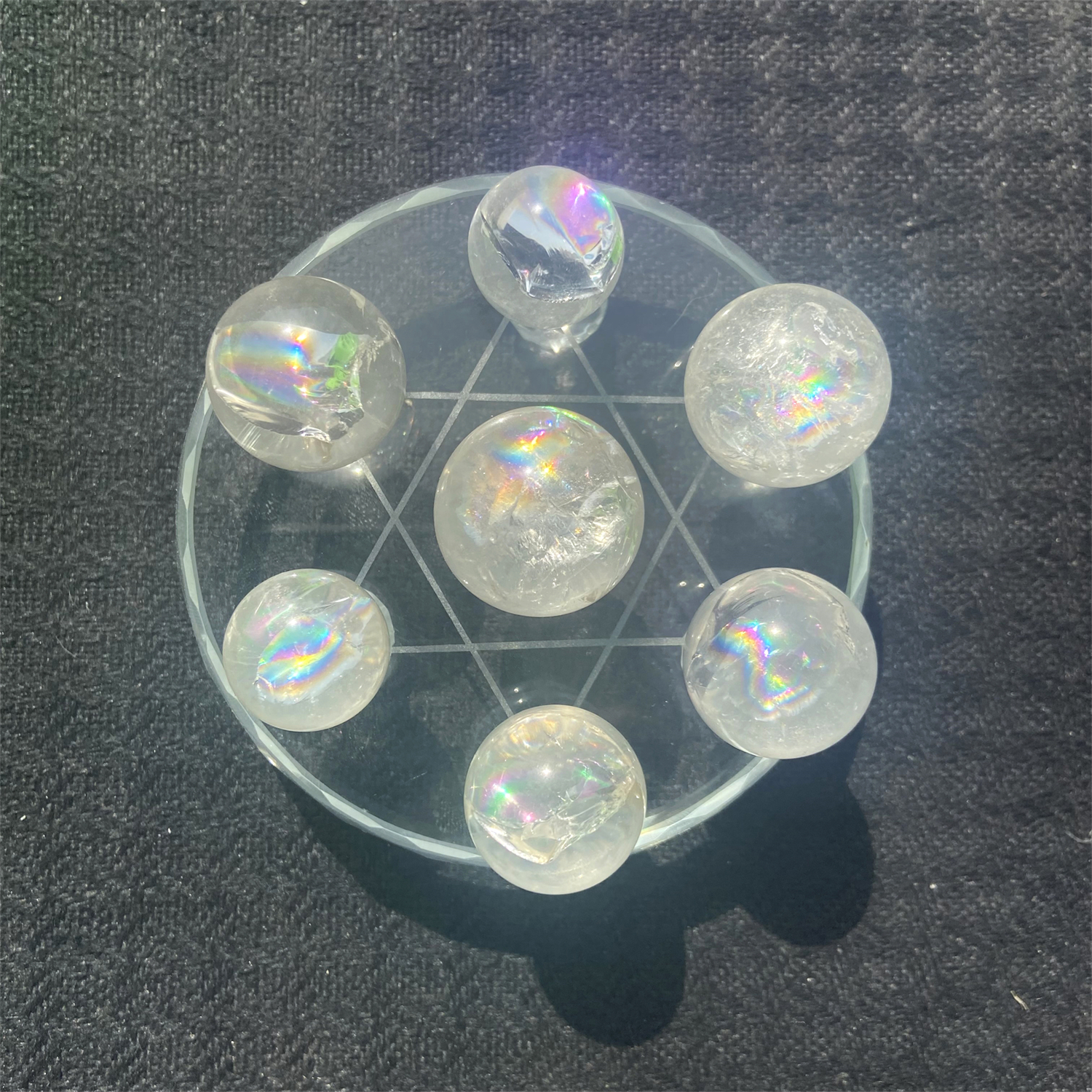 Clear Quartz Sphere 1KG