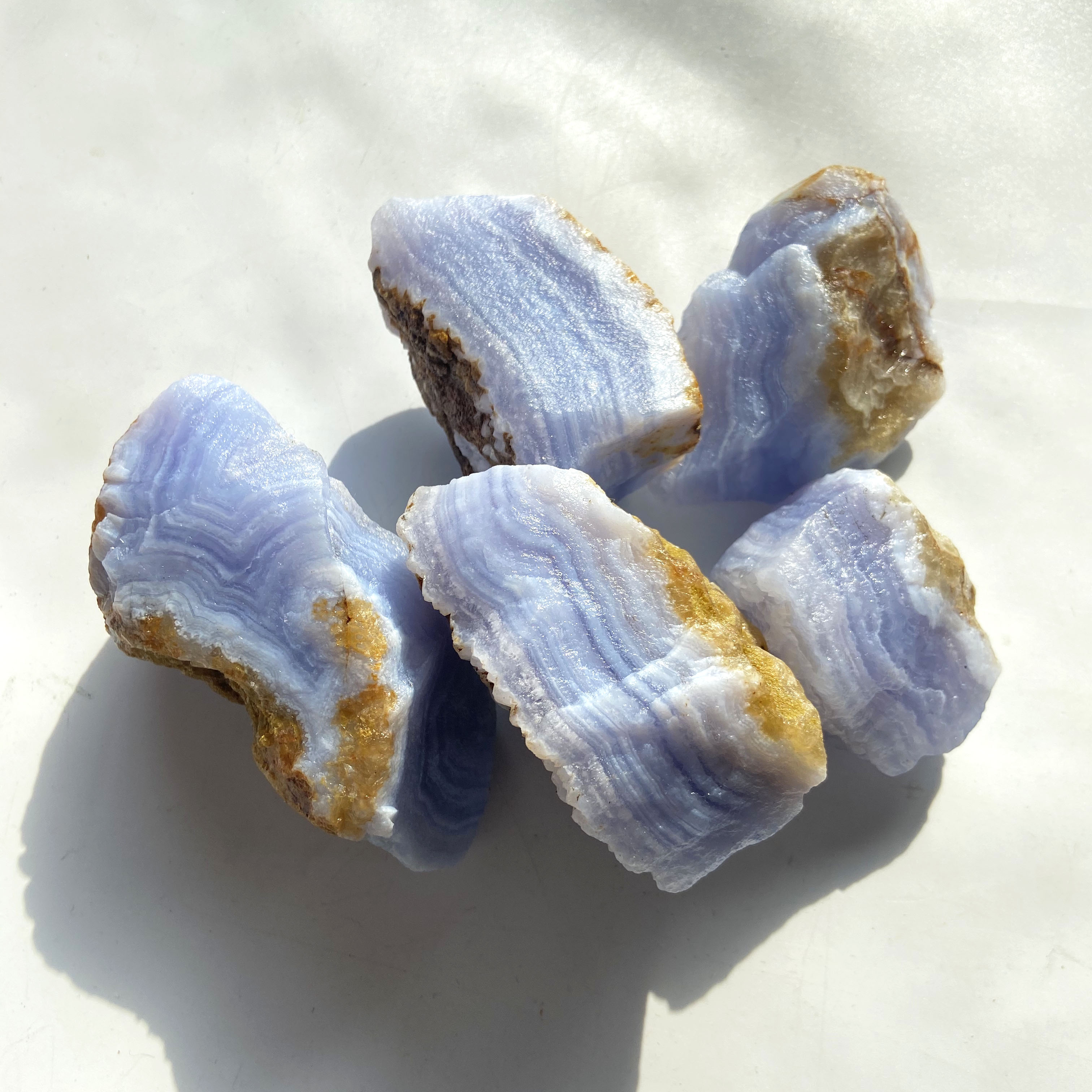 Blue Lace Agate Raw