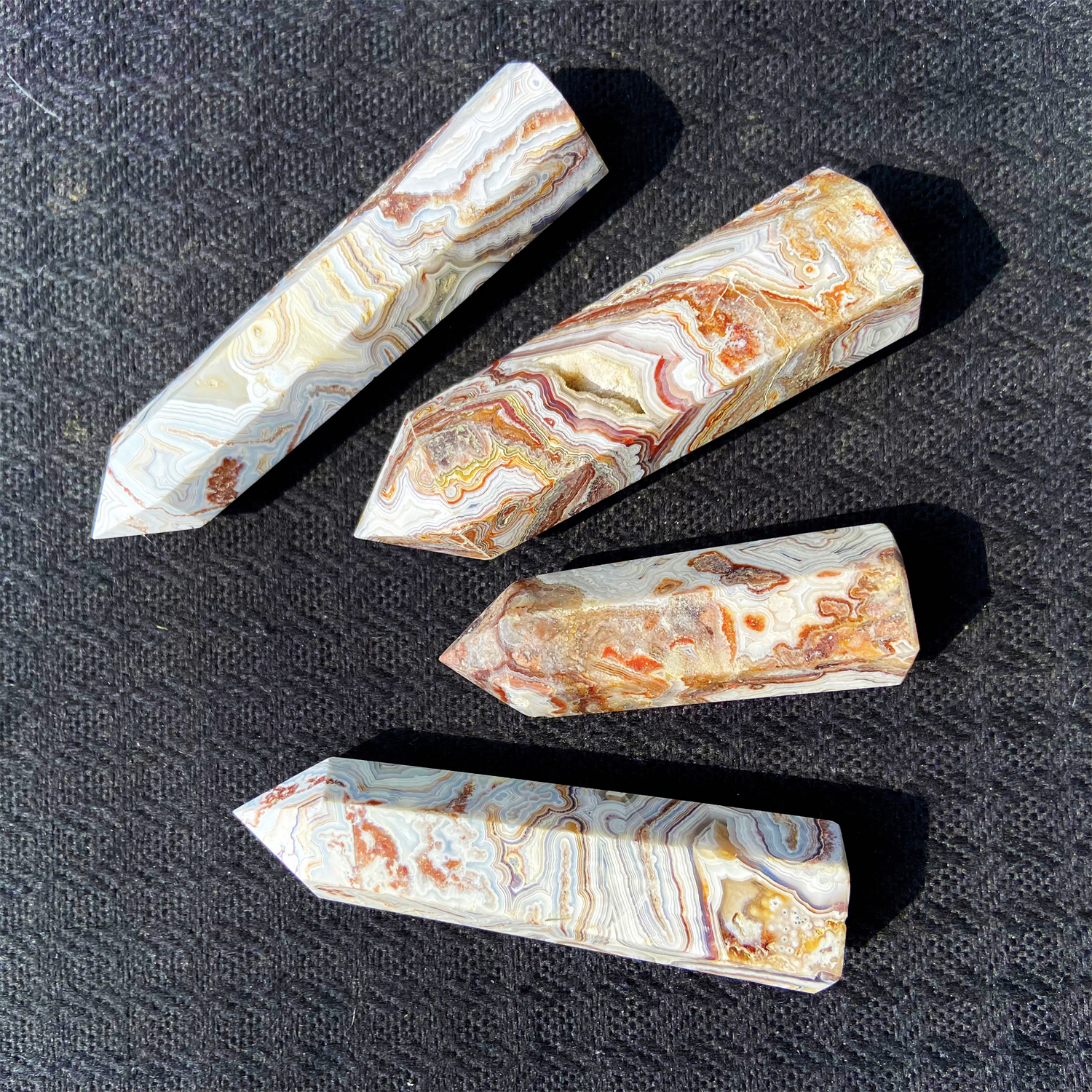 Mexican Agate Tower 1KG