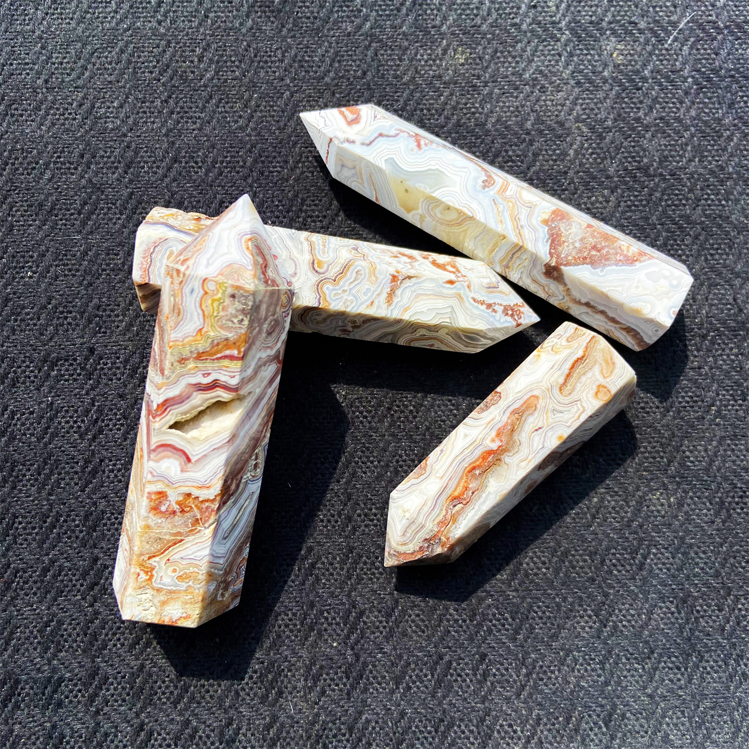 Mexican Agate Tower 1KG