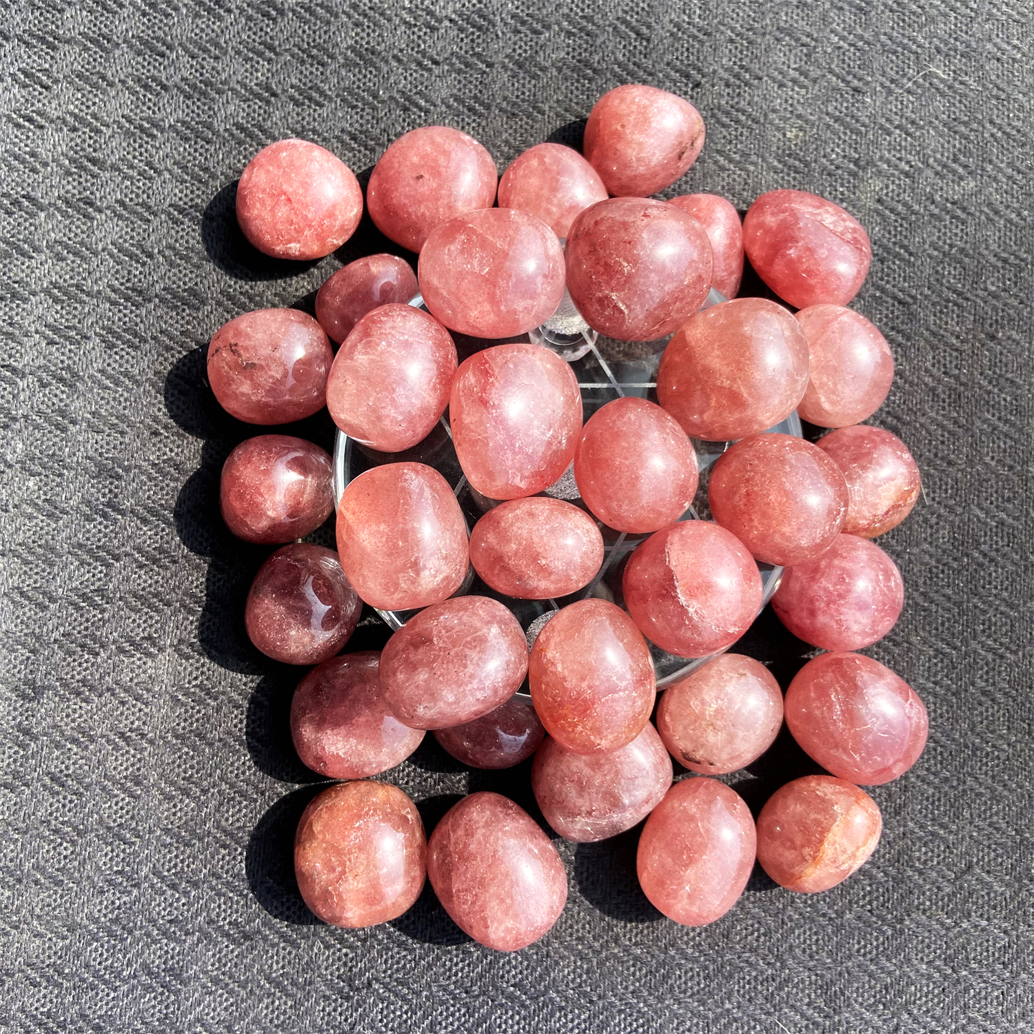 Strawberry Quartz Tumble 1KG