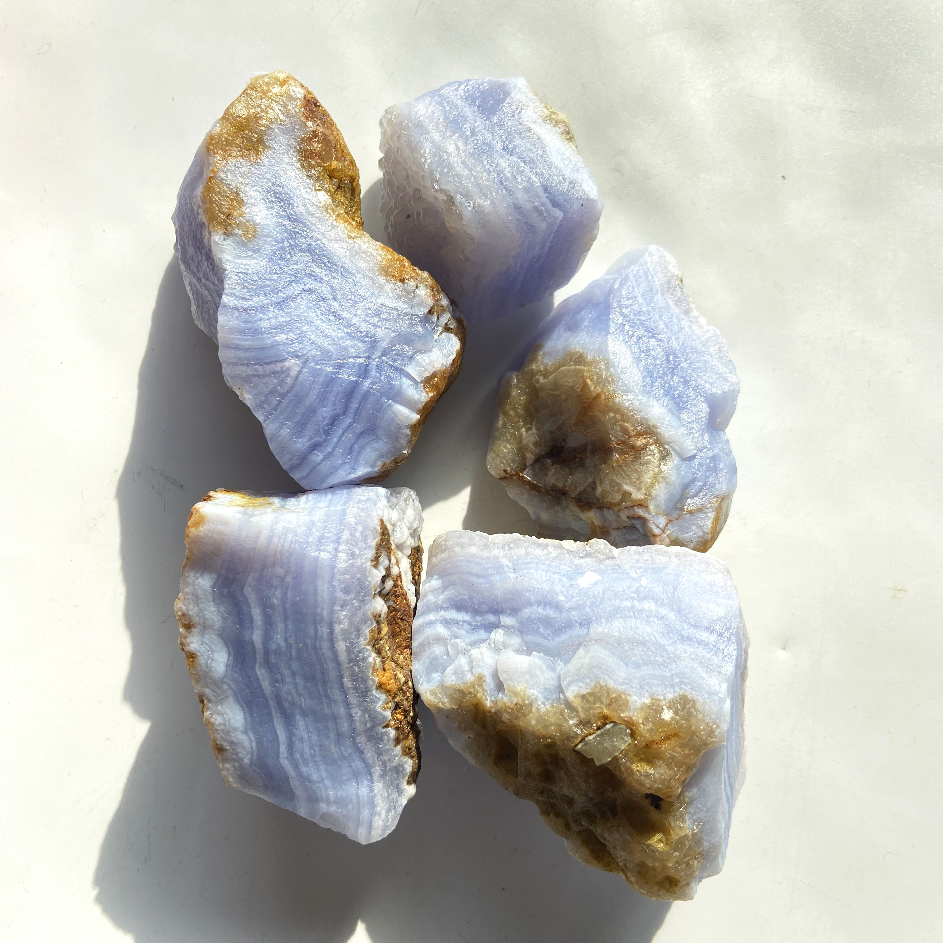 Blue Lace Agate Raw