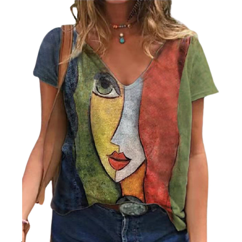 2022 cross-border new wish Amazon Express abstract character