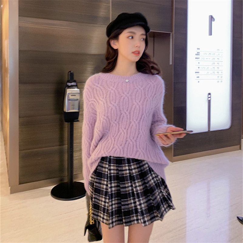 Sweater Women's Gentle Knitwear Women's Autumn and Winter New Style 