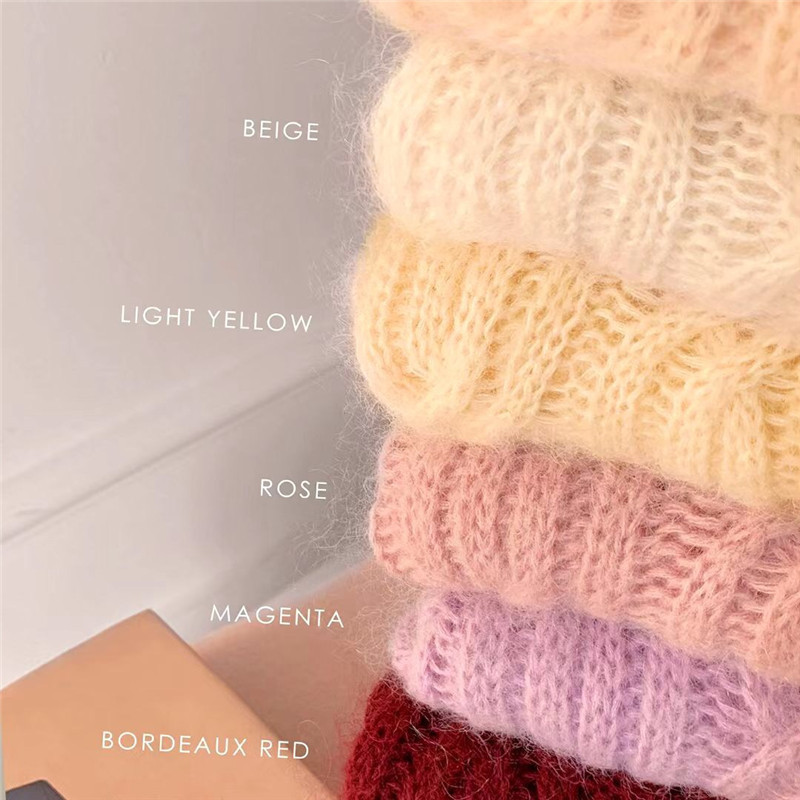 Sweater Women's Gentle Knitwear Women's Autumn and Winter New Style 