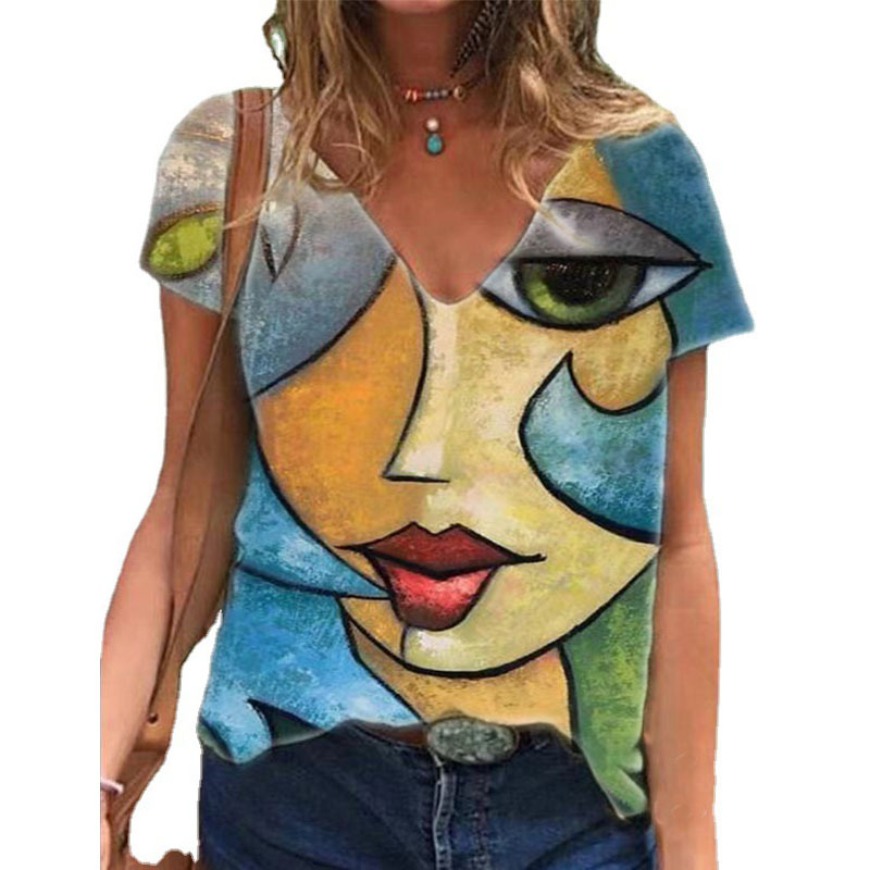 2022 cross-border new wish Amazon Express abstract character