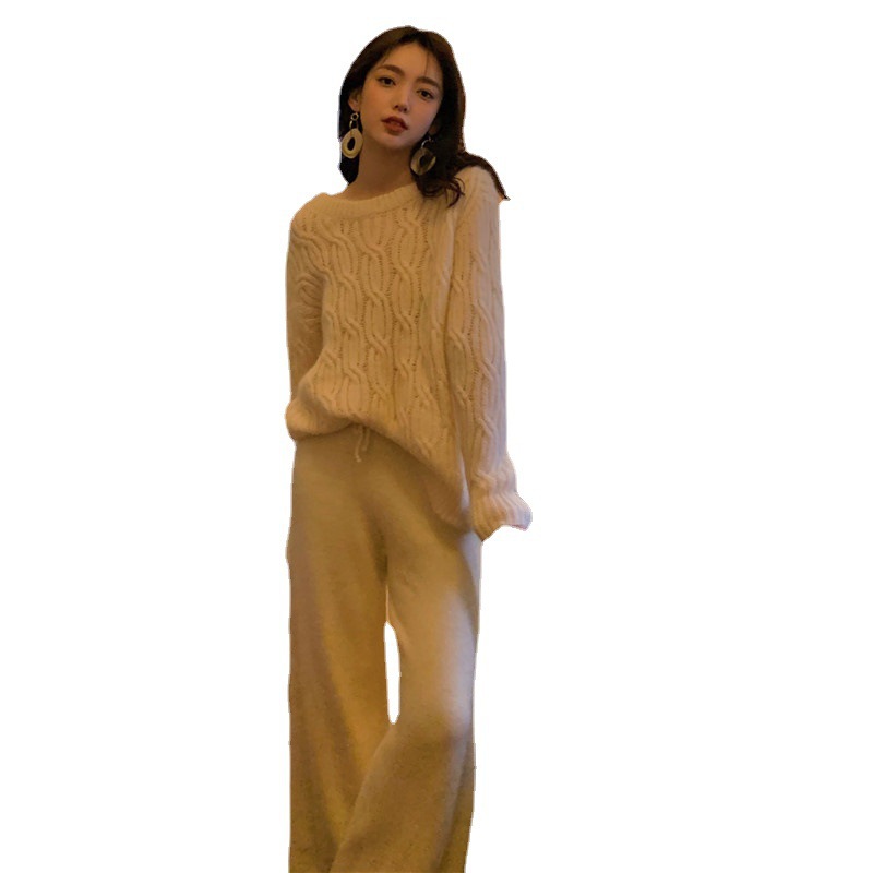 Sweater Women's Gentle Knitwear Women's Autumn and Winter New Style 