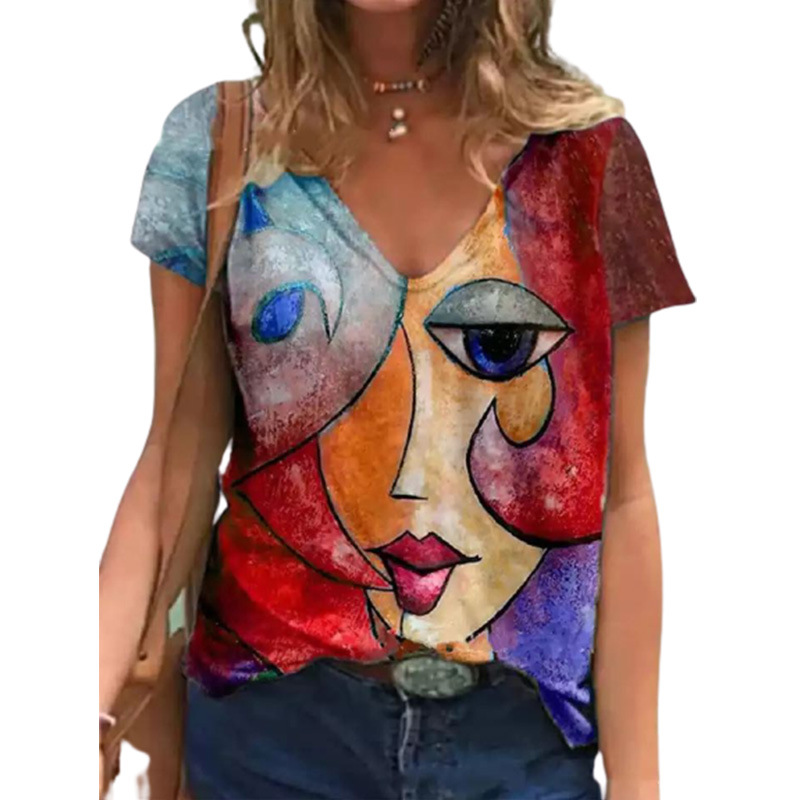 2022 cross-border new wish Amazon Express abstract character