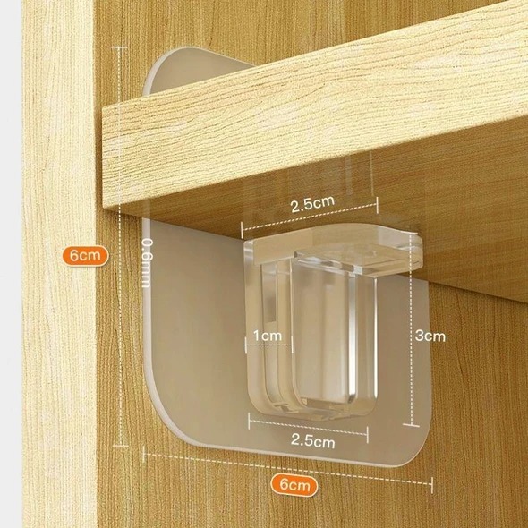 🔥LAST DAY 49% OFF🔥Nail-Free Shelf Support Peg(BUY 4 GET 4 FREE NOW)