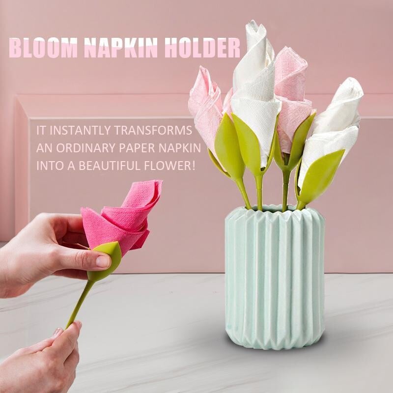 🔥LAST DAY 49% OFF🔥Bloom Napkin Holder - Make life romantic