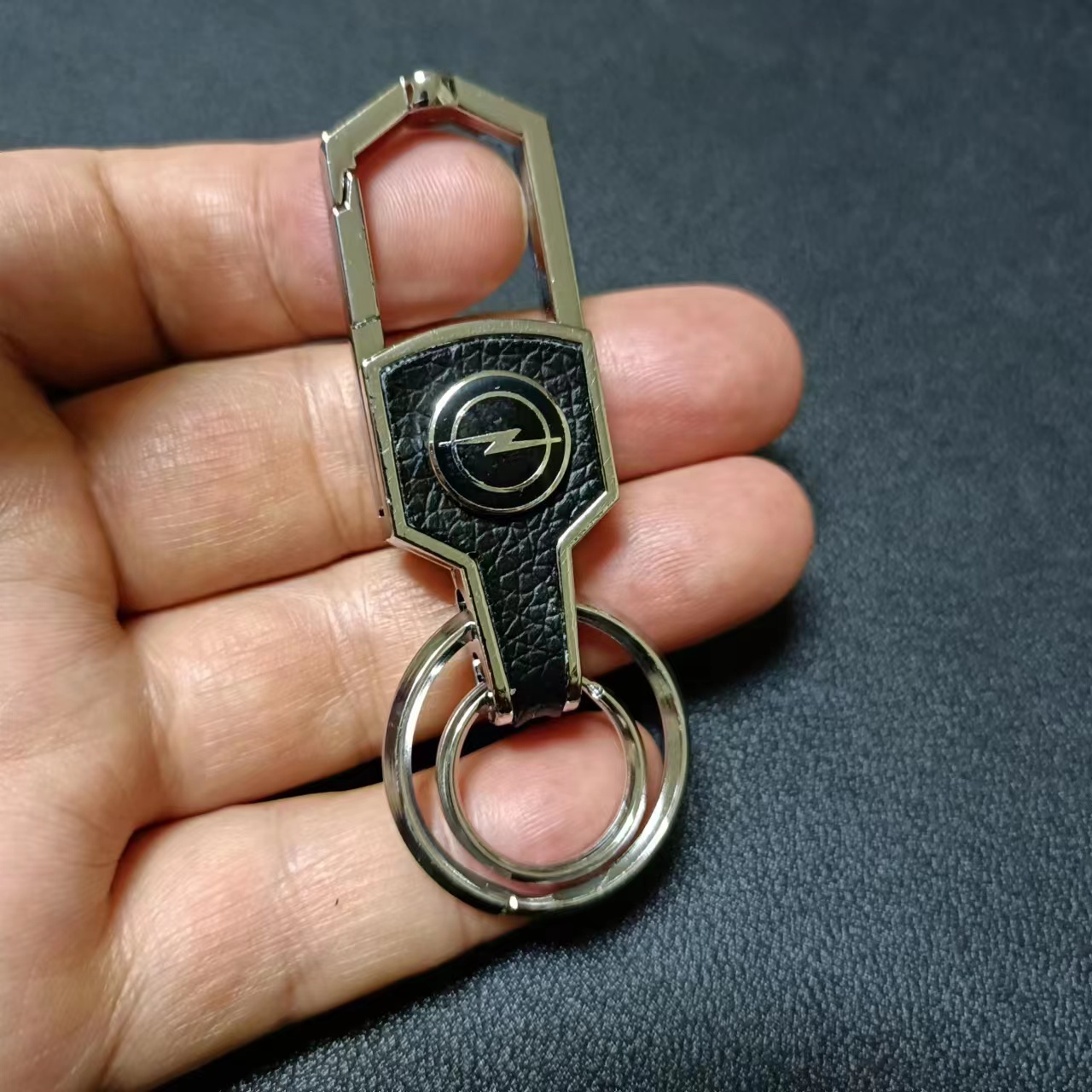 Metal Opel Car Logo Keyring Keychain Lanyard Netby