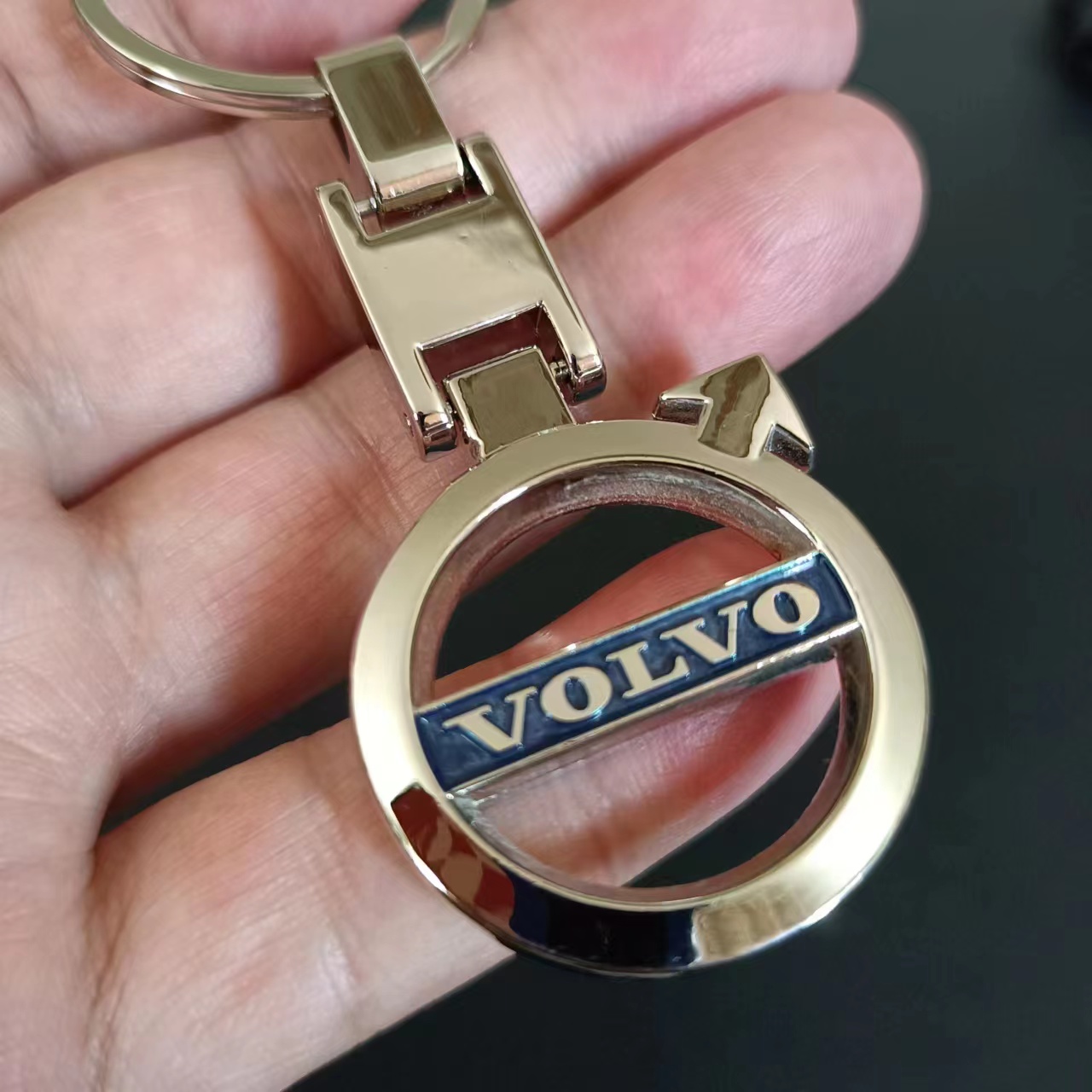 Volvo Car Logo Keyring Keychain Netby