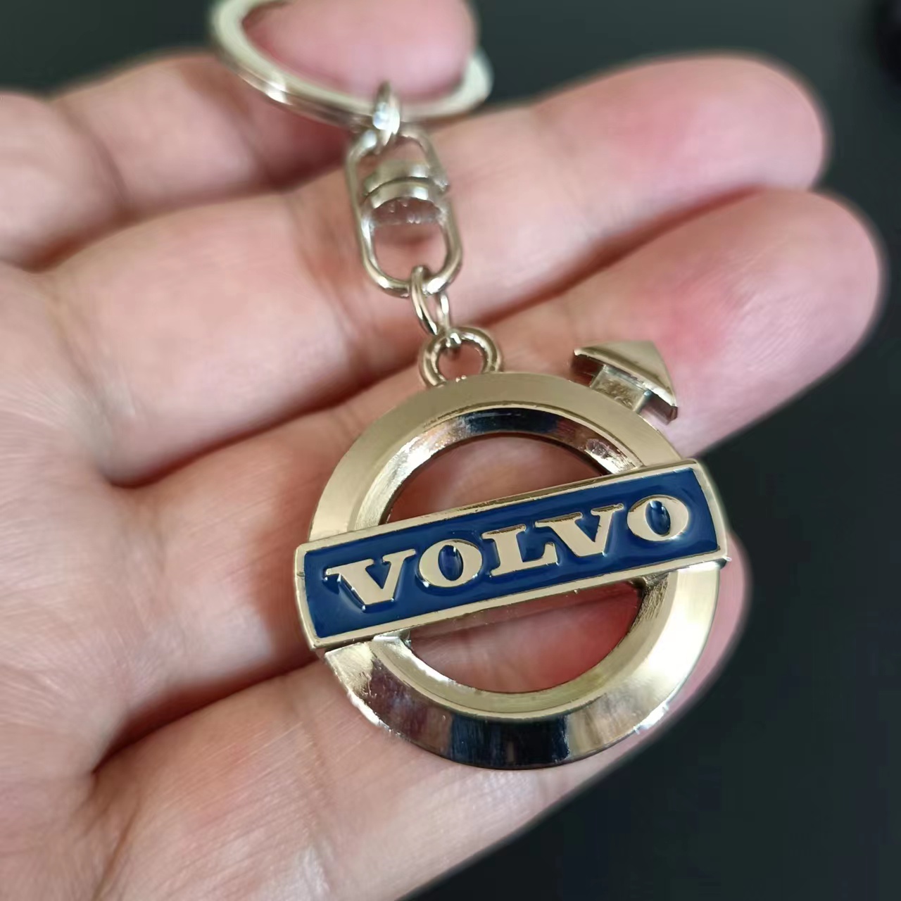 Volvo Car Logo Keyring Keychain Netby