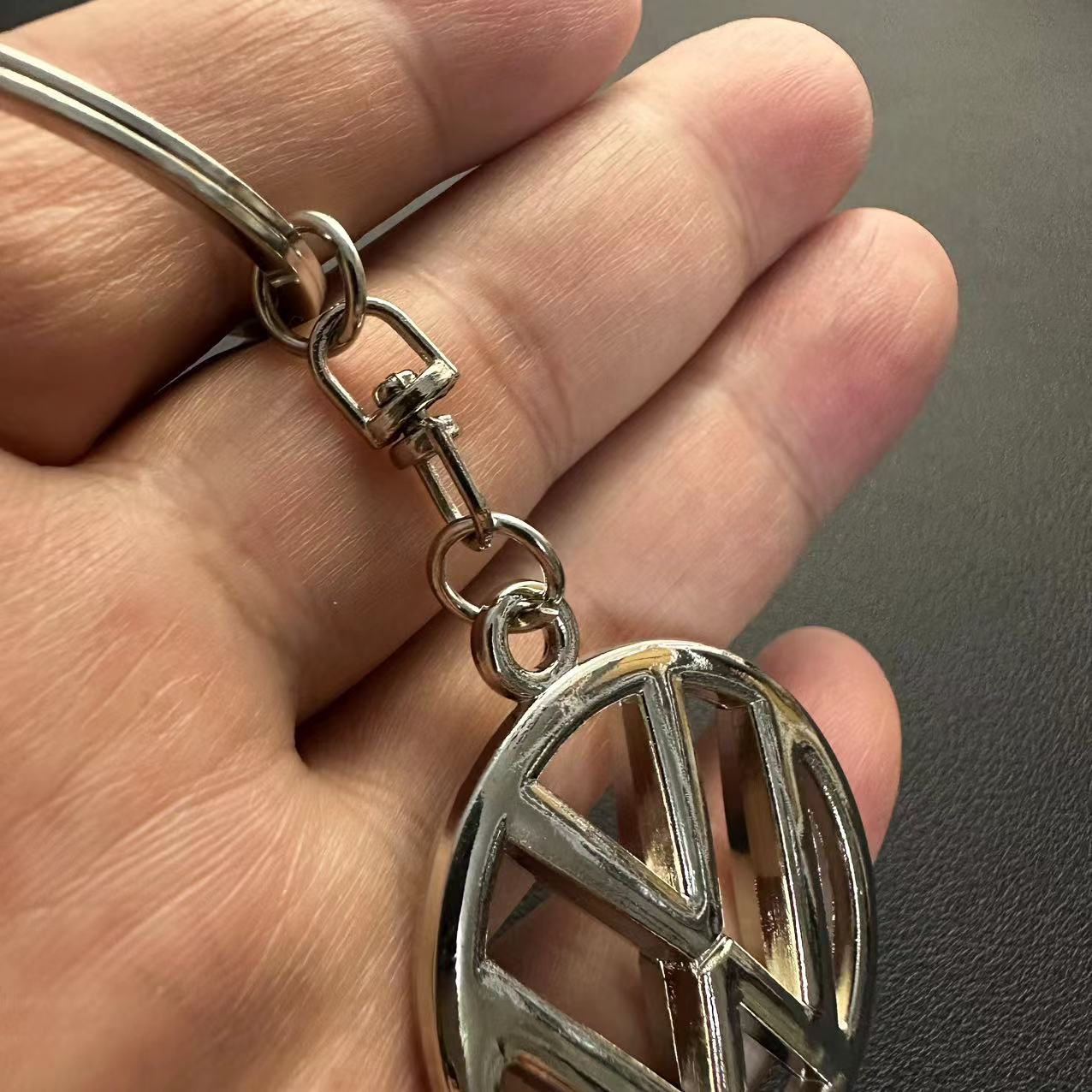 Metal Volkswagen VW Car Logo Keyring Keychain Netby