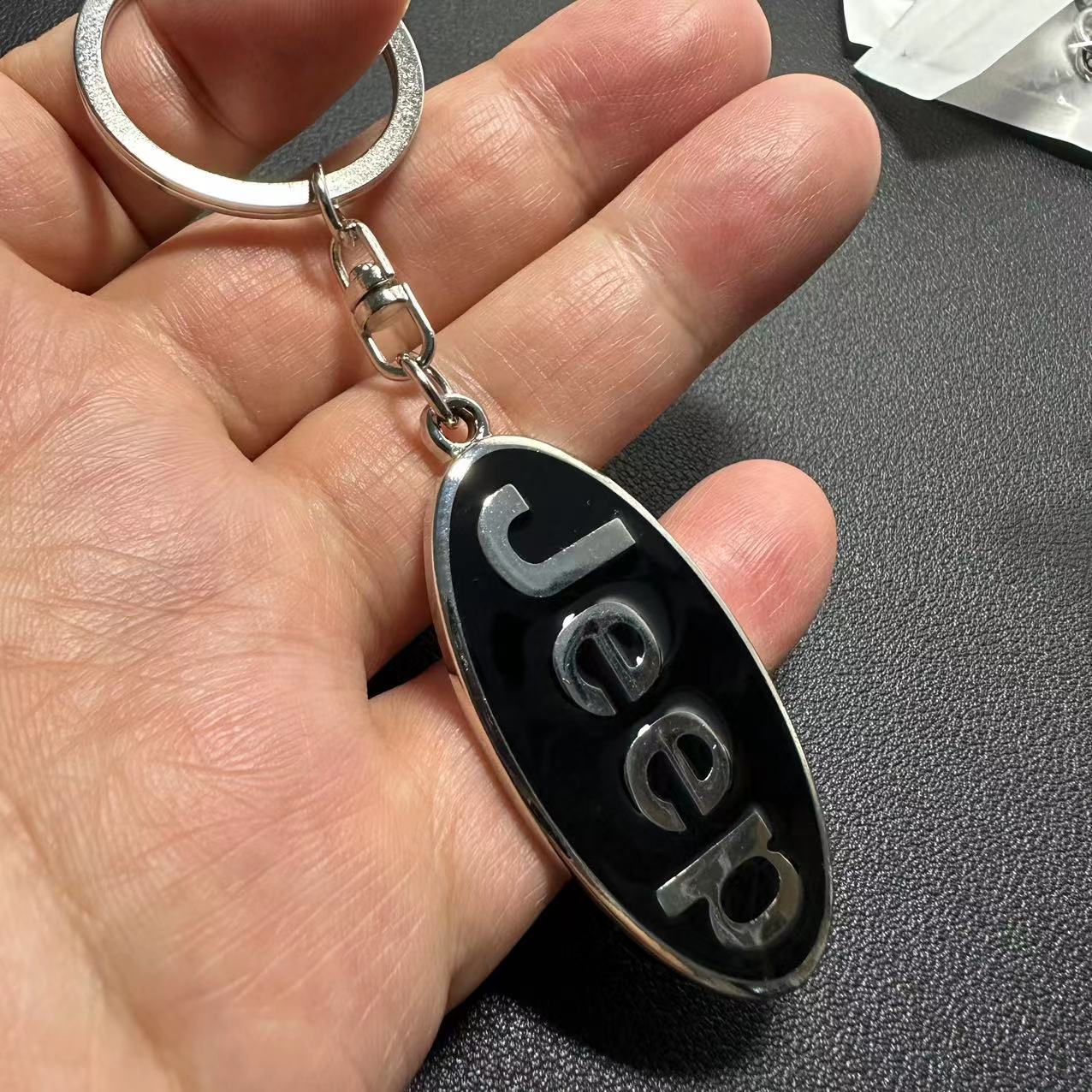 Metal Car Logo Keychain Keyring Keyfob for JEEP Netby