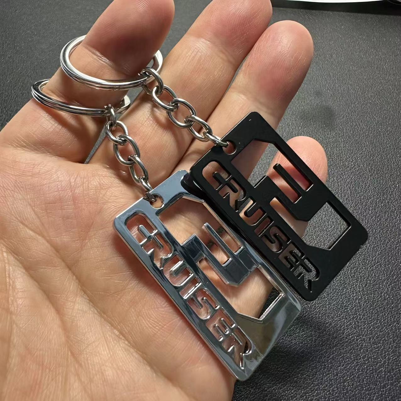 Metal Car Logo Keychain Keyring Keyfob for Horse TOYOTA FJ CRUISER Netby