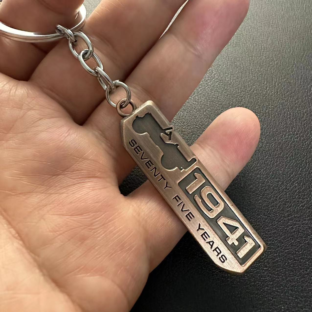 Metal Car Logo Keychain Keyring Keyfob for JEEP 1941 Netby