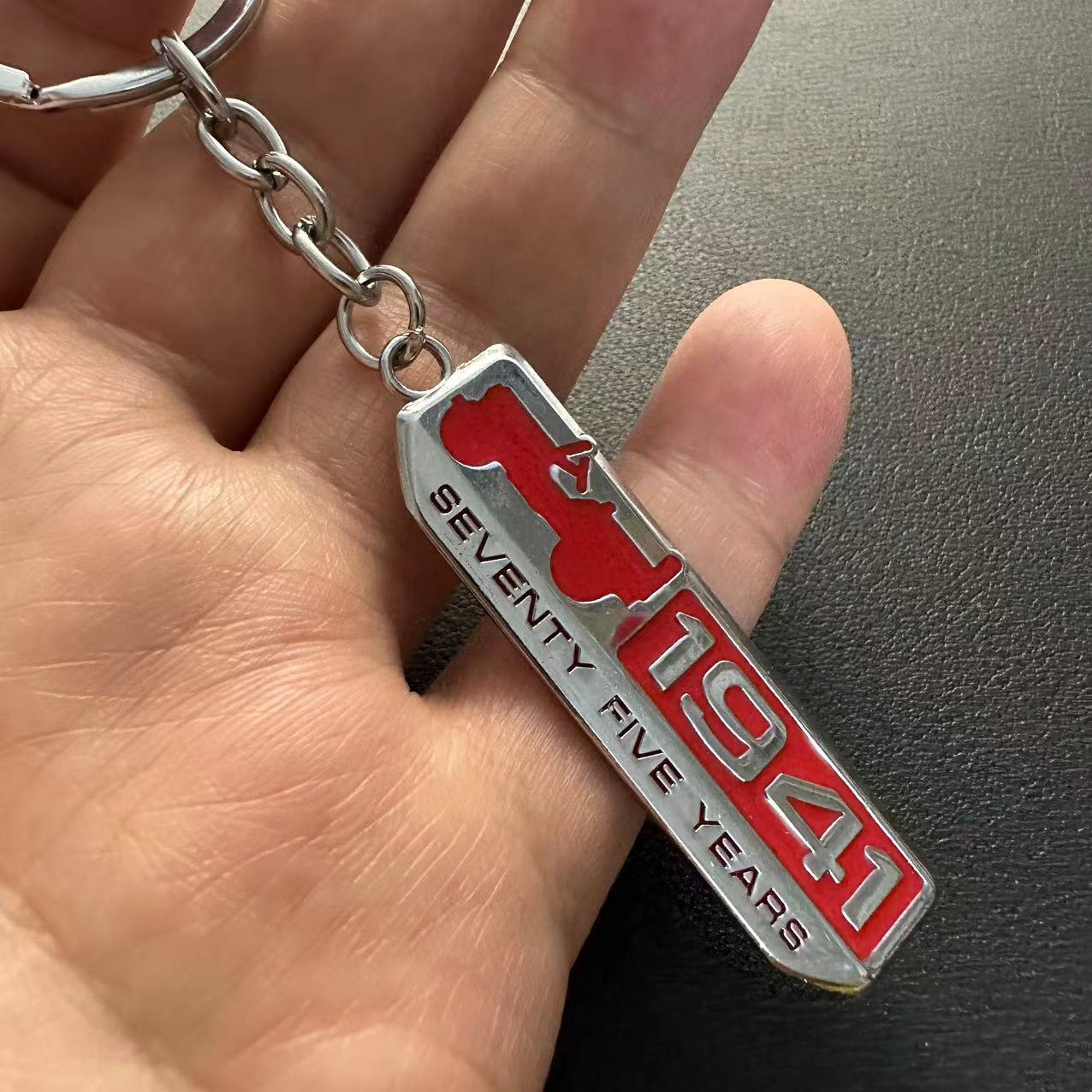 Metal Car Logo Keychain Keyring Keyfob for JEEP 1941 Netby