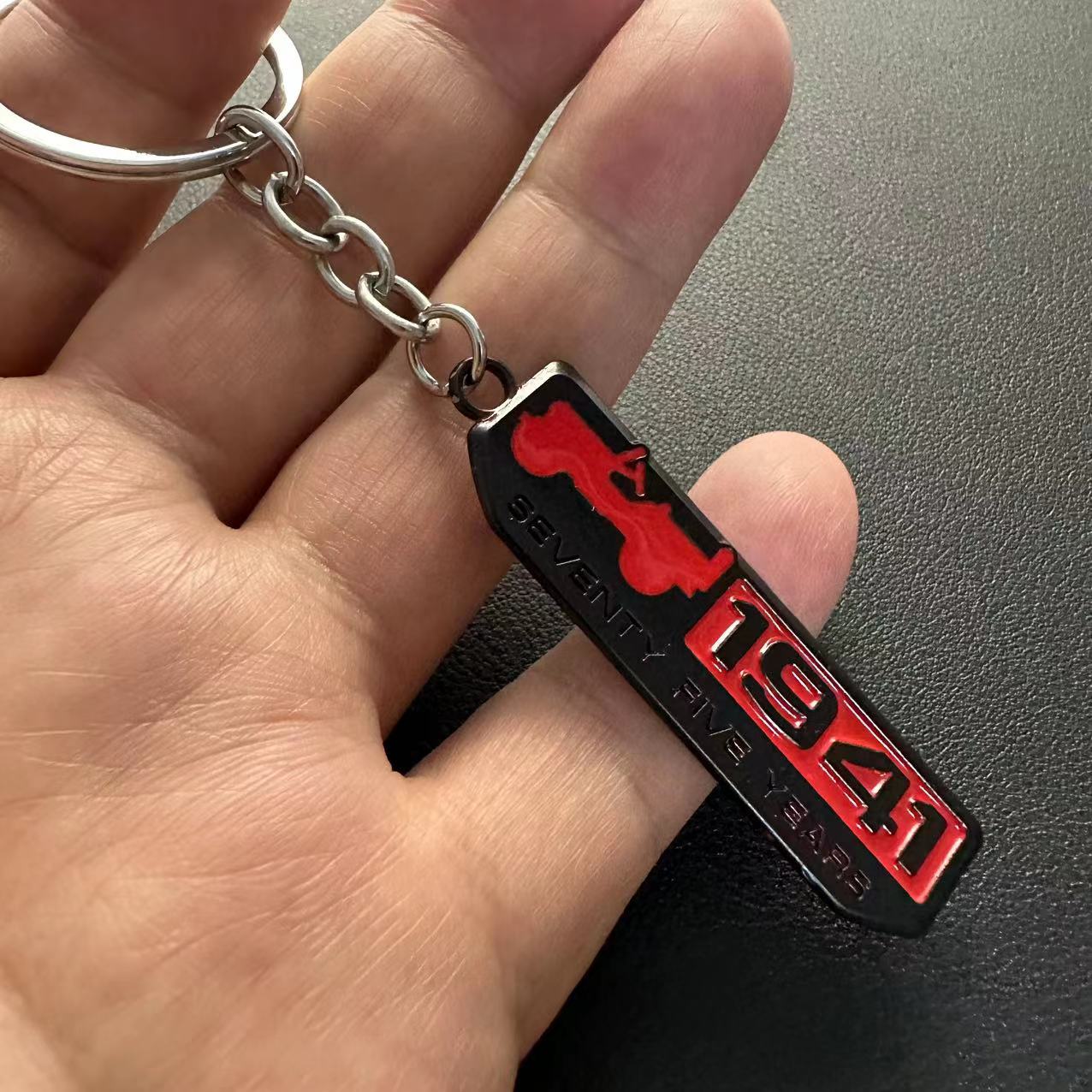 Metal Car Logo Keychain Keyring Keyfob for JEEP 1941 Netby