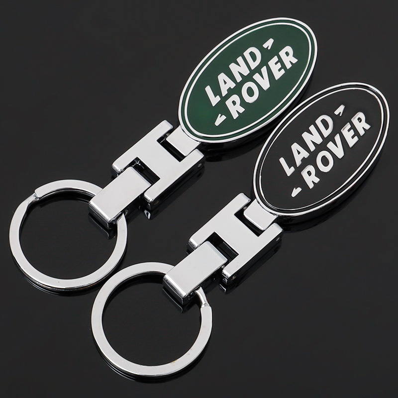 Metal Car Logo Keychain Keyring Keyfob for Landrover Netby
