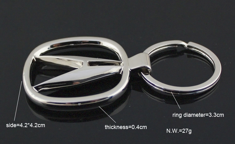 Metal Acura Car Keyring Keychain Netby