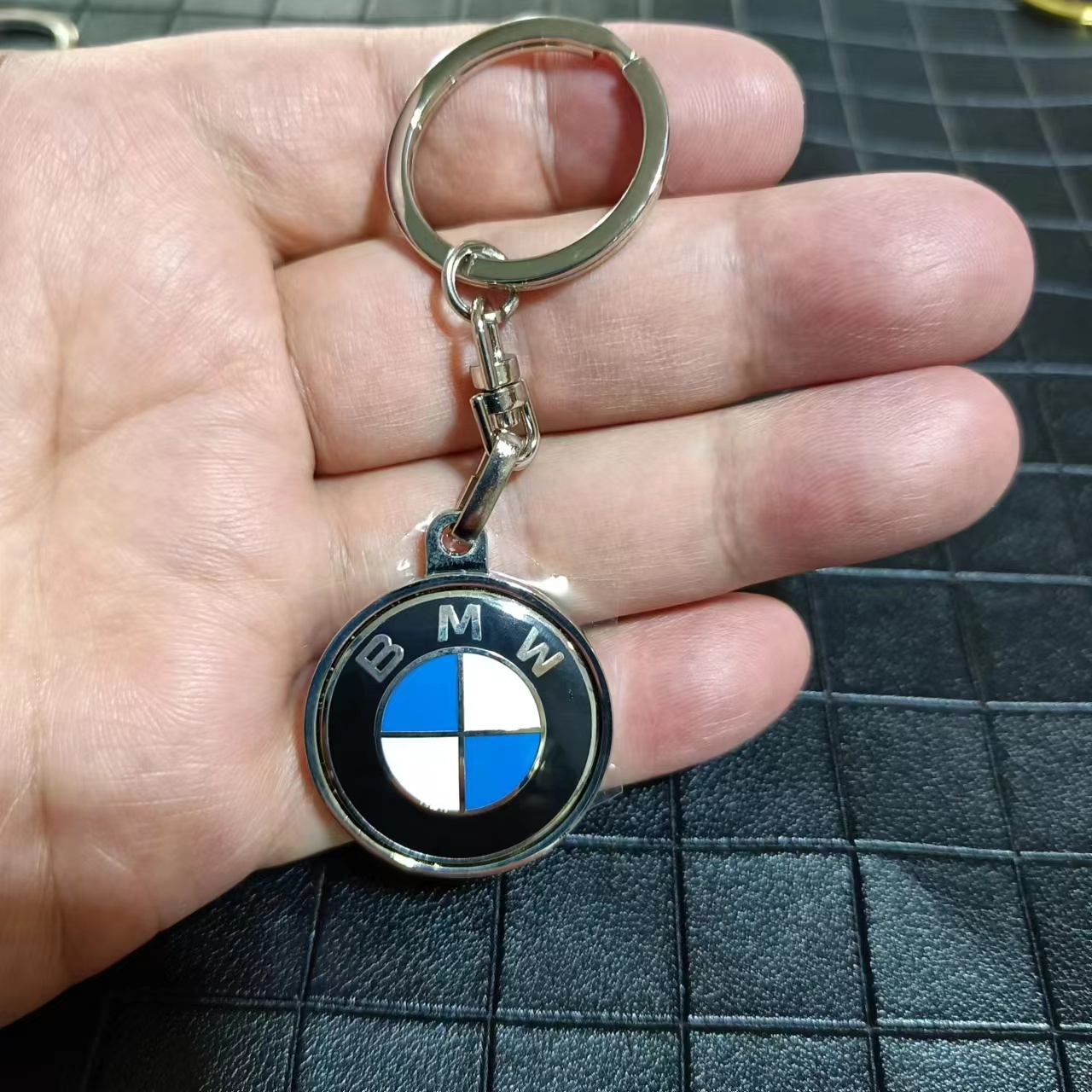 Metal BMW Car Logo Keyring Keychain Netby