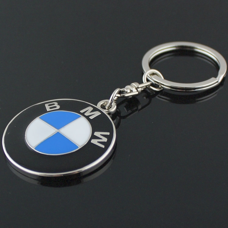 Metal BMW Car Logo Keyring Keychain Netby